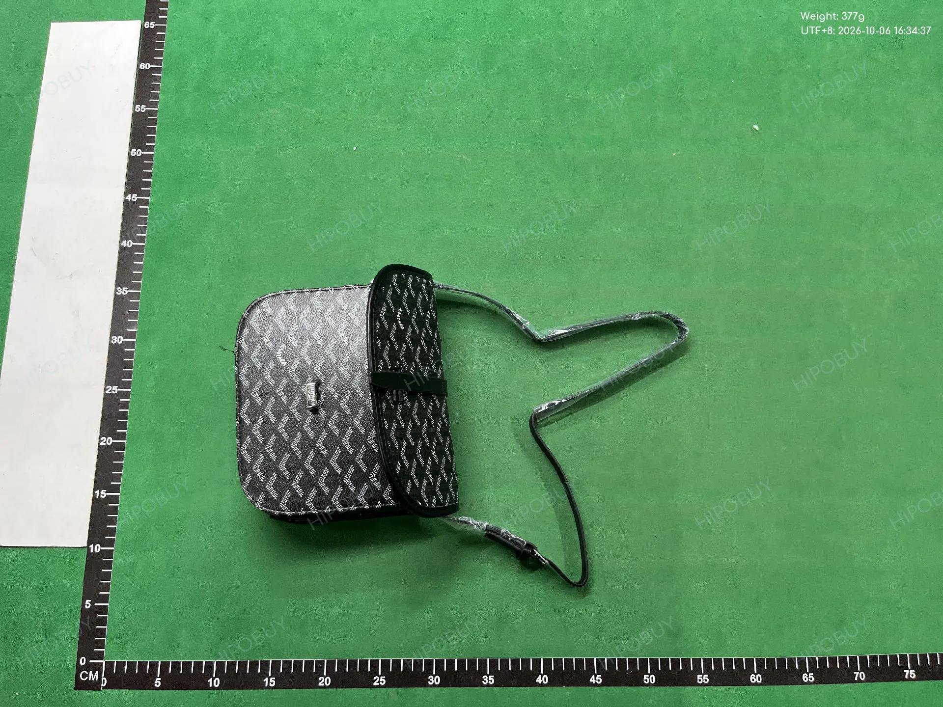 Foto QC 3 de Goyard Belvedere PM Grey Goyardine