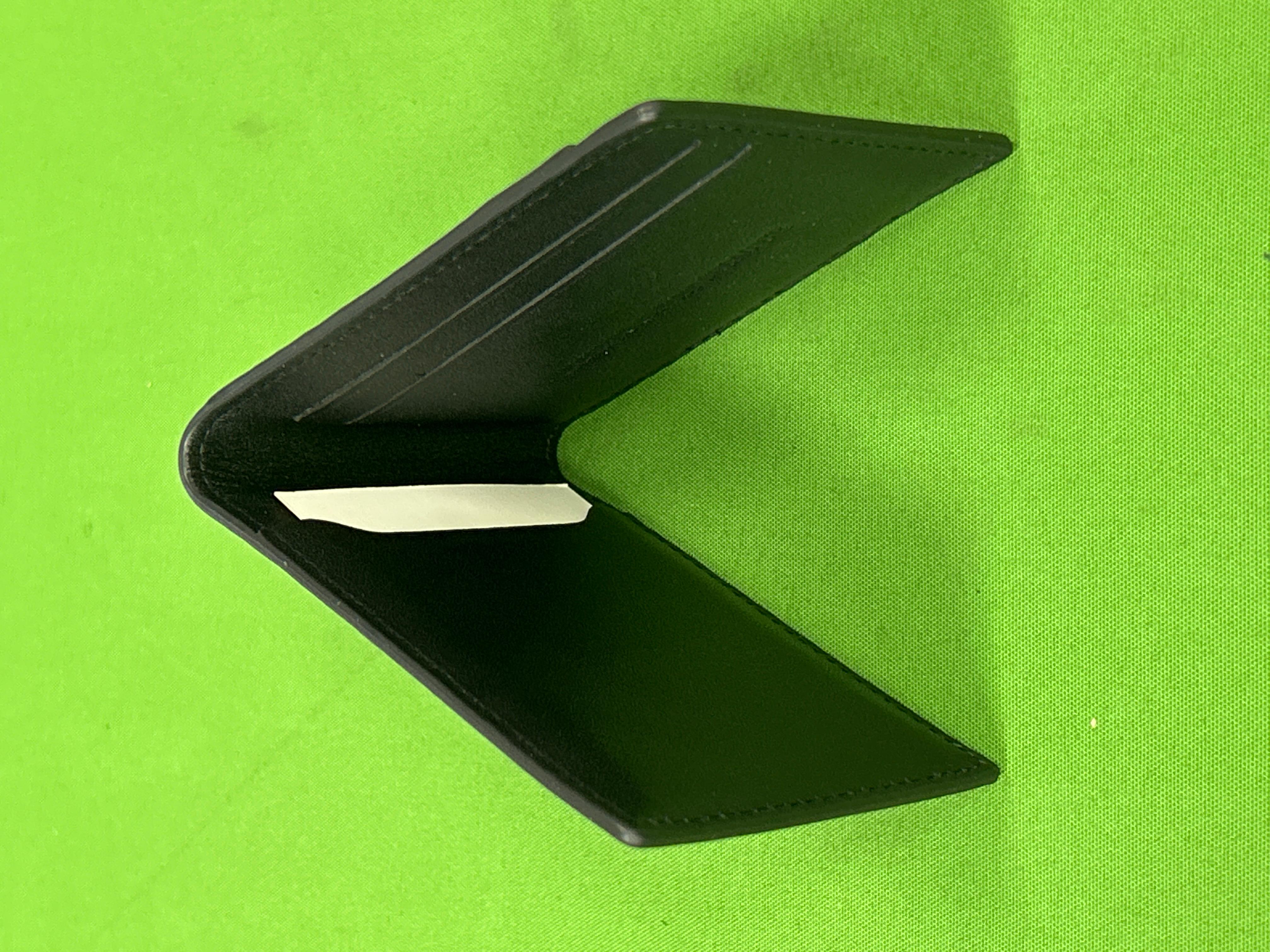 Foto QC 5 de Corteiz Alcatraz Island Card Holder Leather Black