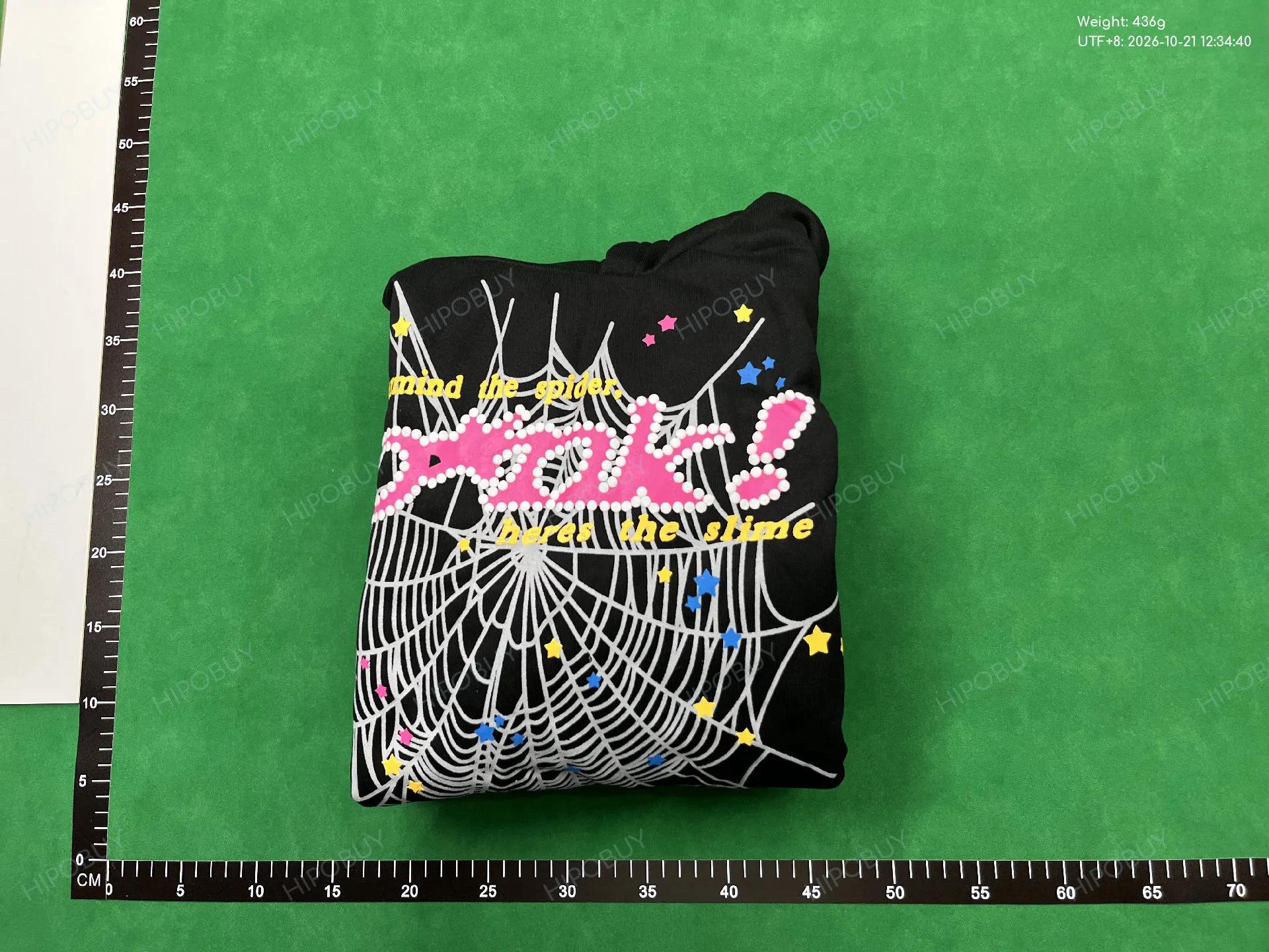 Foto QC 8 de Sp5der Web Logo Hoodie Pink