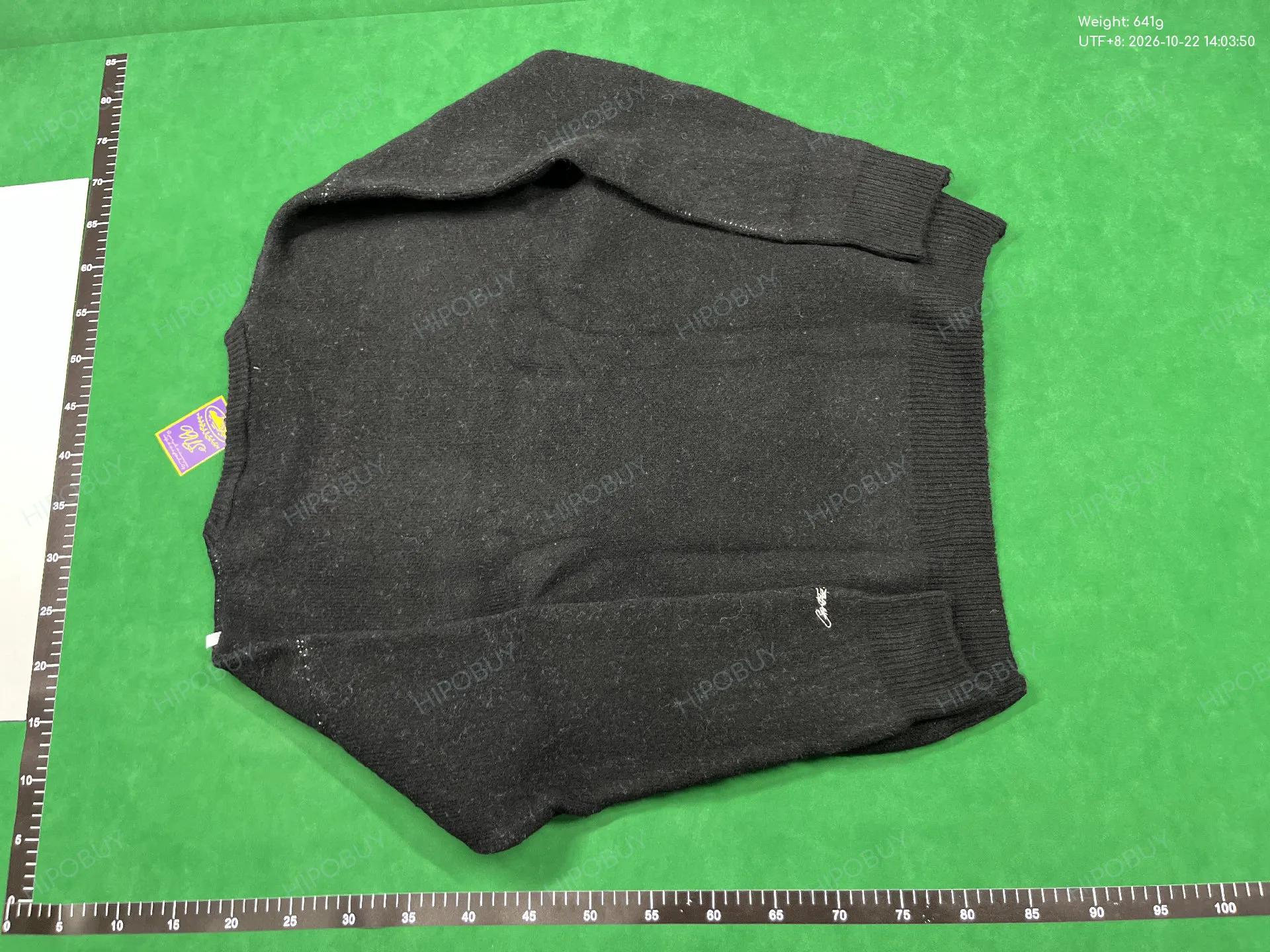 Foto QC 7 de Corteiz Mohair Crewneck Sweater Black