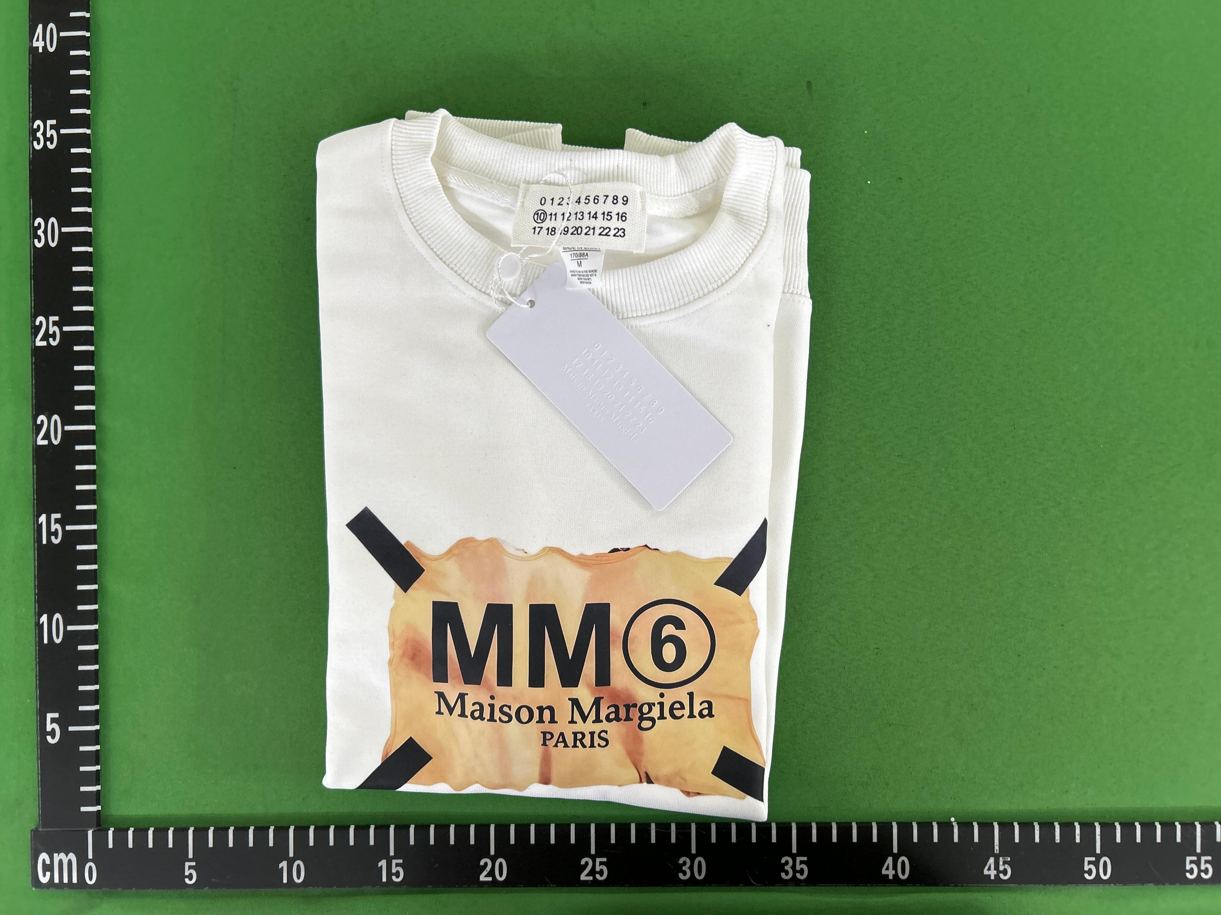Foto QC 5 de Maison Margiela MM6 Crewneck Sweater Logo White