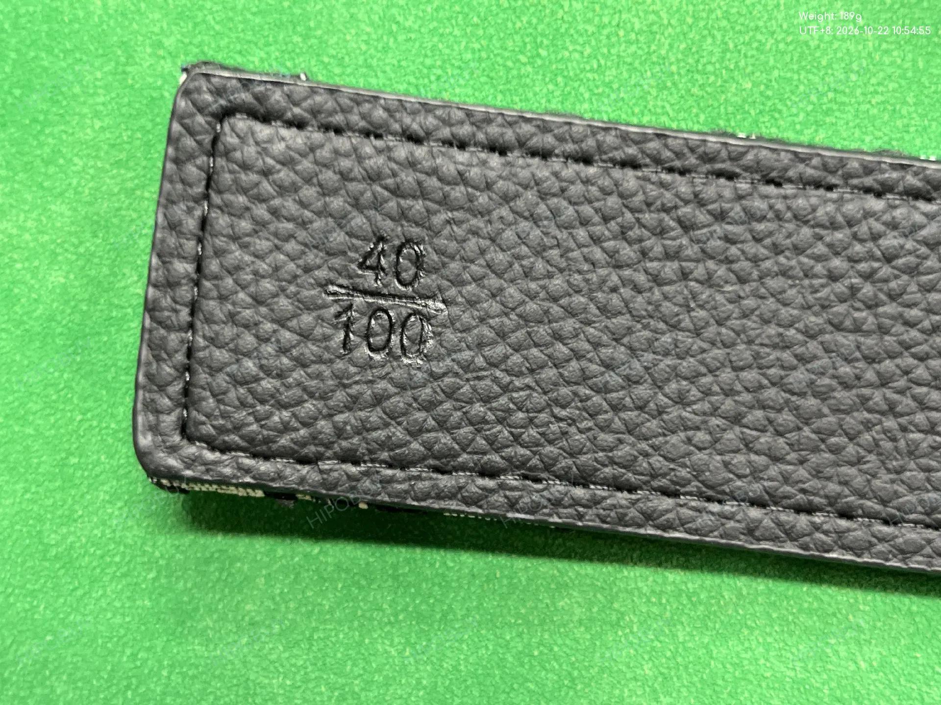 Foto QC 4 de Dior CD Icon Belt Blue Dior Oblique Jacquard