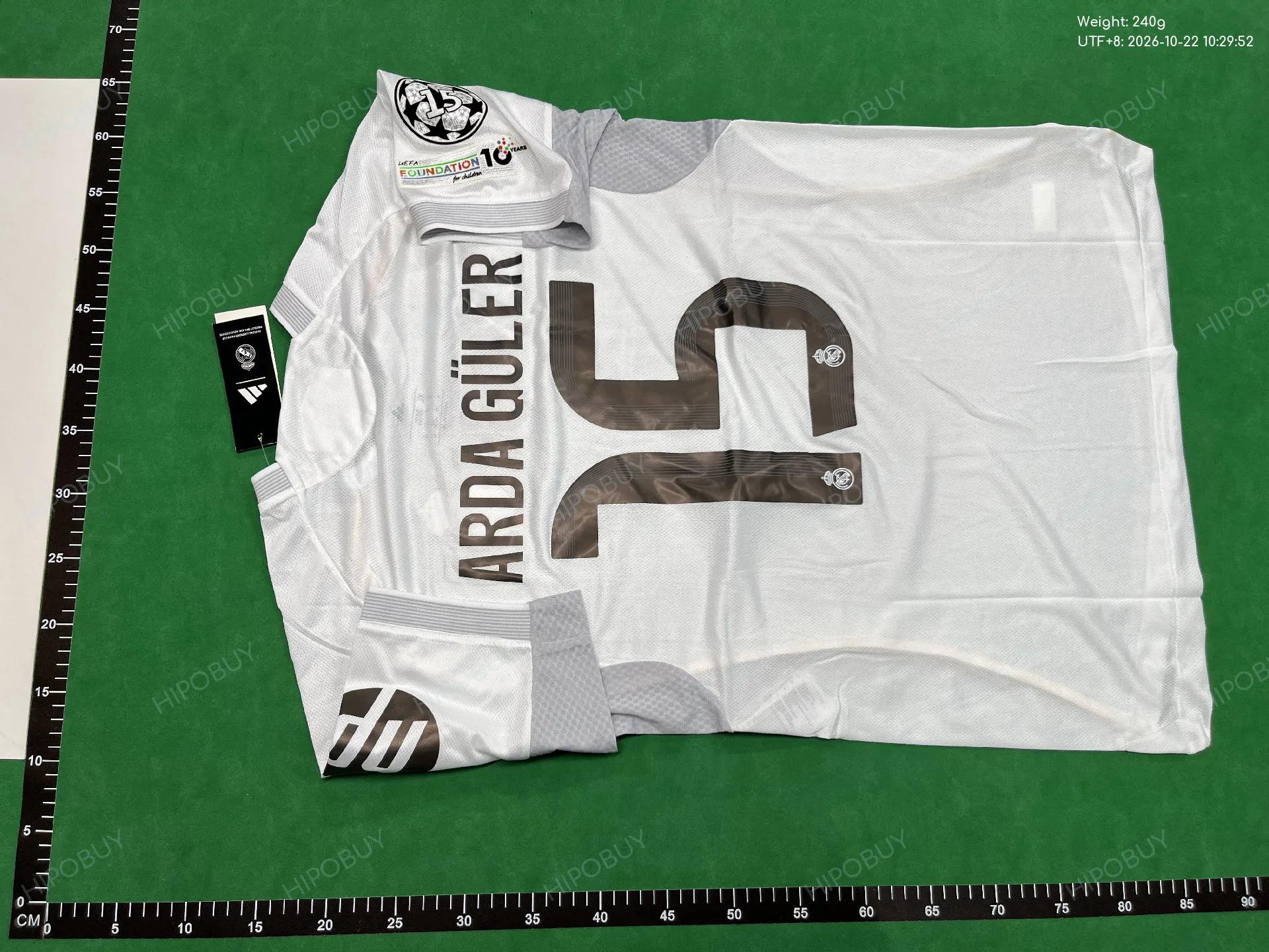 Foto QC 3 de adidas x Real Madrid 2025/26 Home Player Edition Jersey White