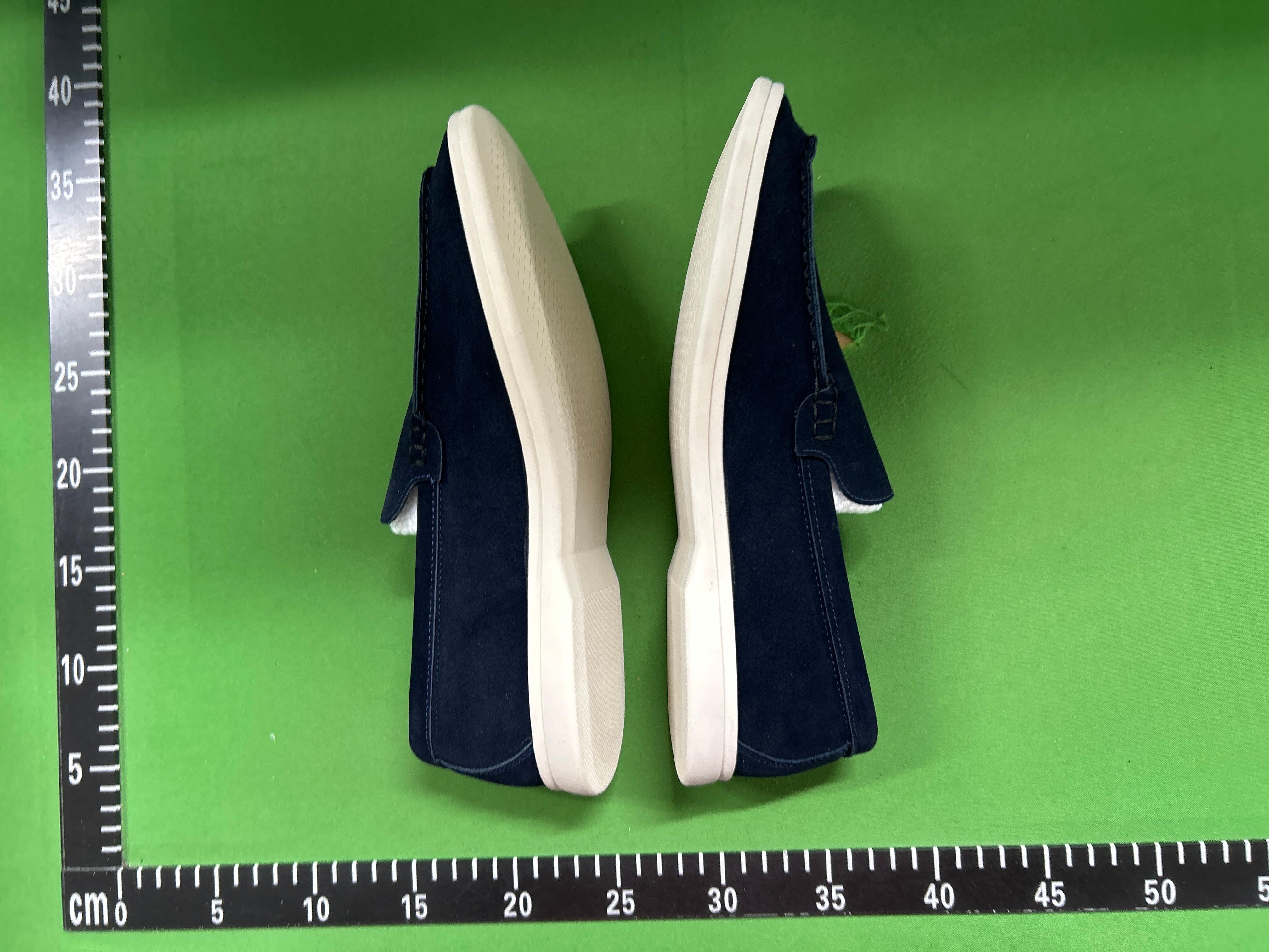 Foto QC 4 de Yanxuan Loafers Suede British Style Casual Green