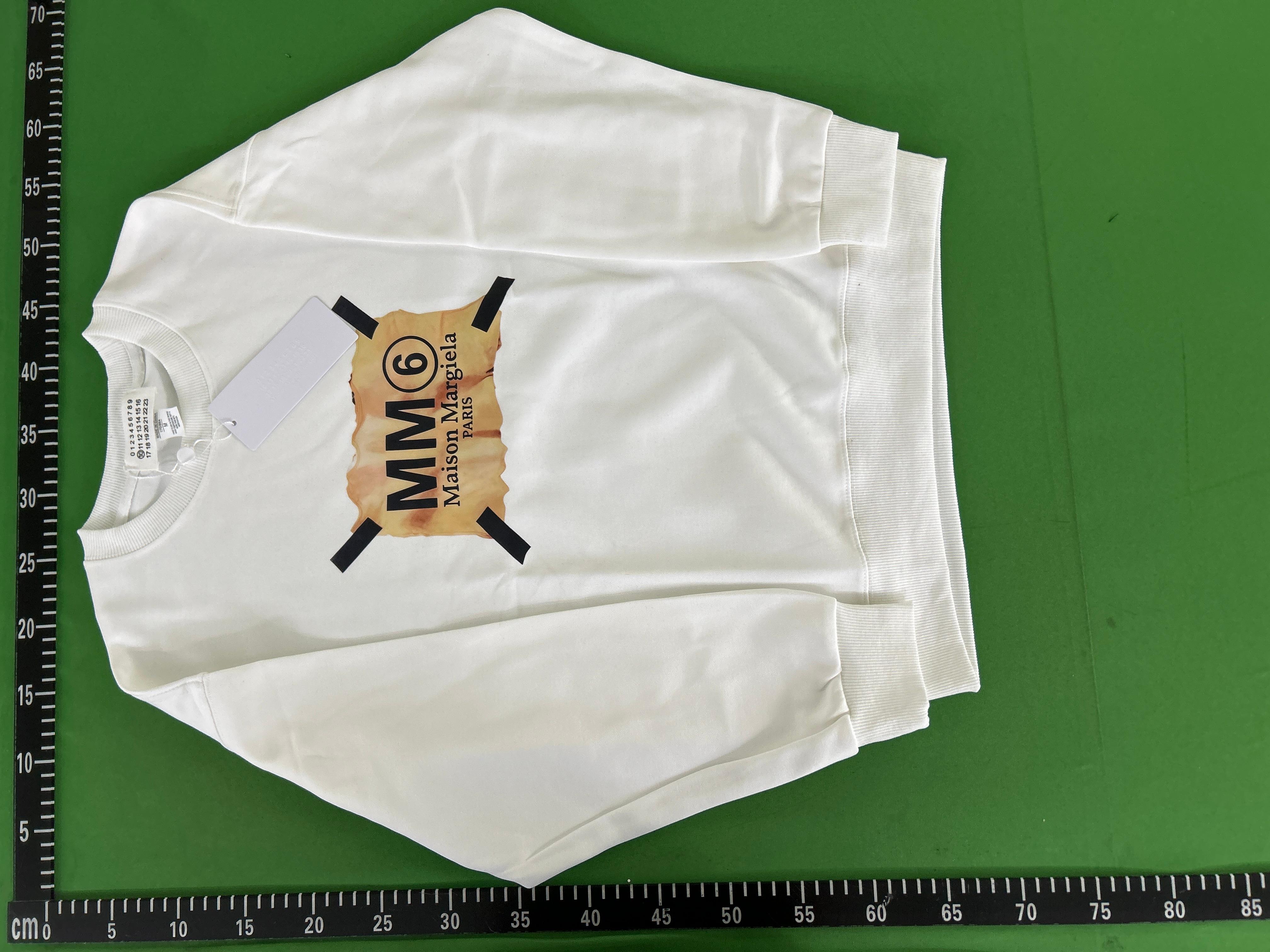 Foto QC 7 de Maison Margiela MM6 Crewneck Sweater Logo White