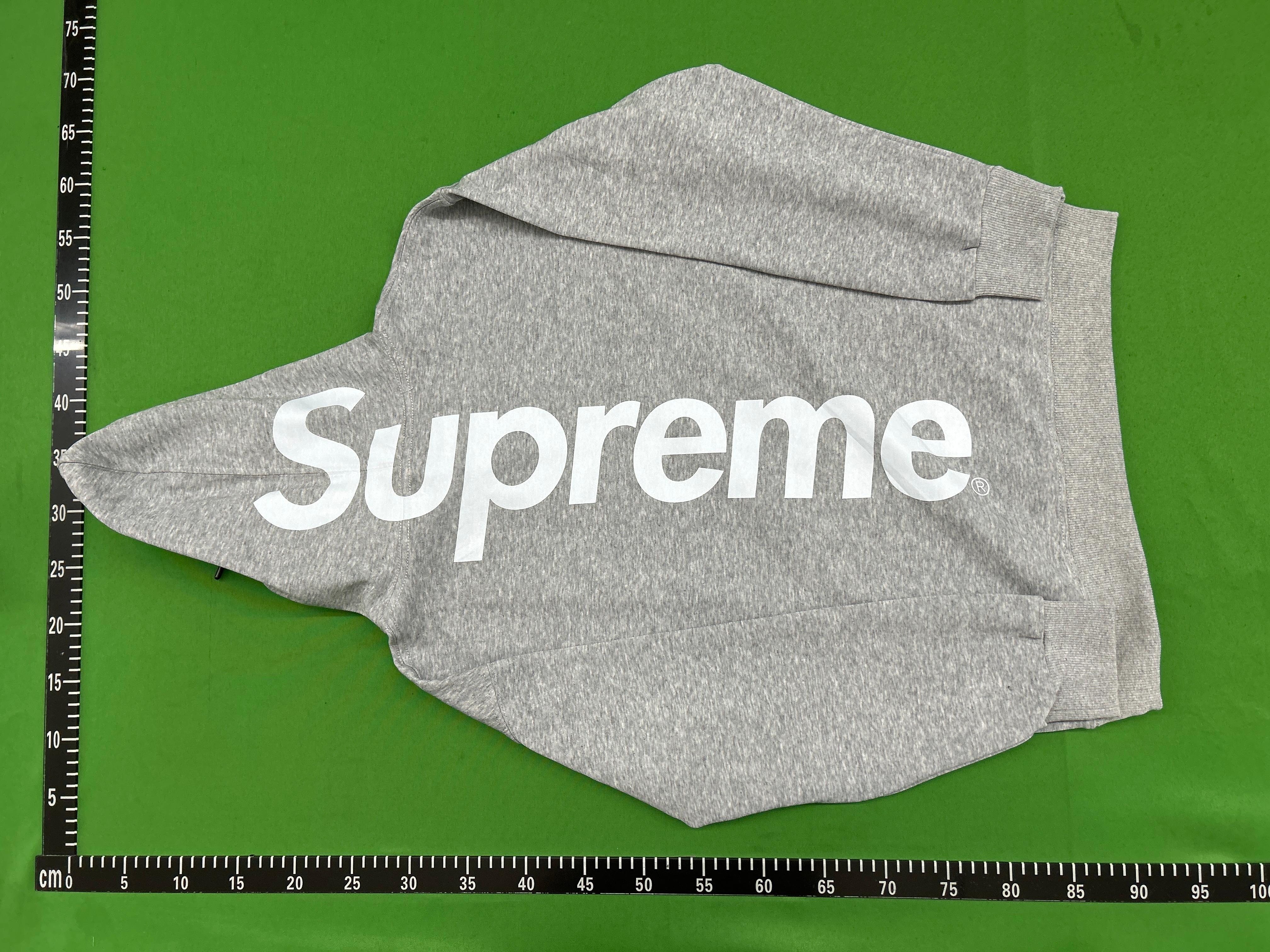 Foto QC 8 de Supreme Satin Applique Hoodie Black