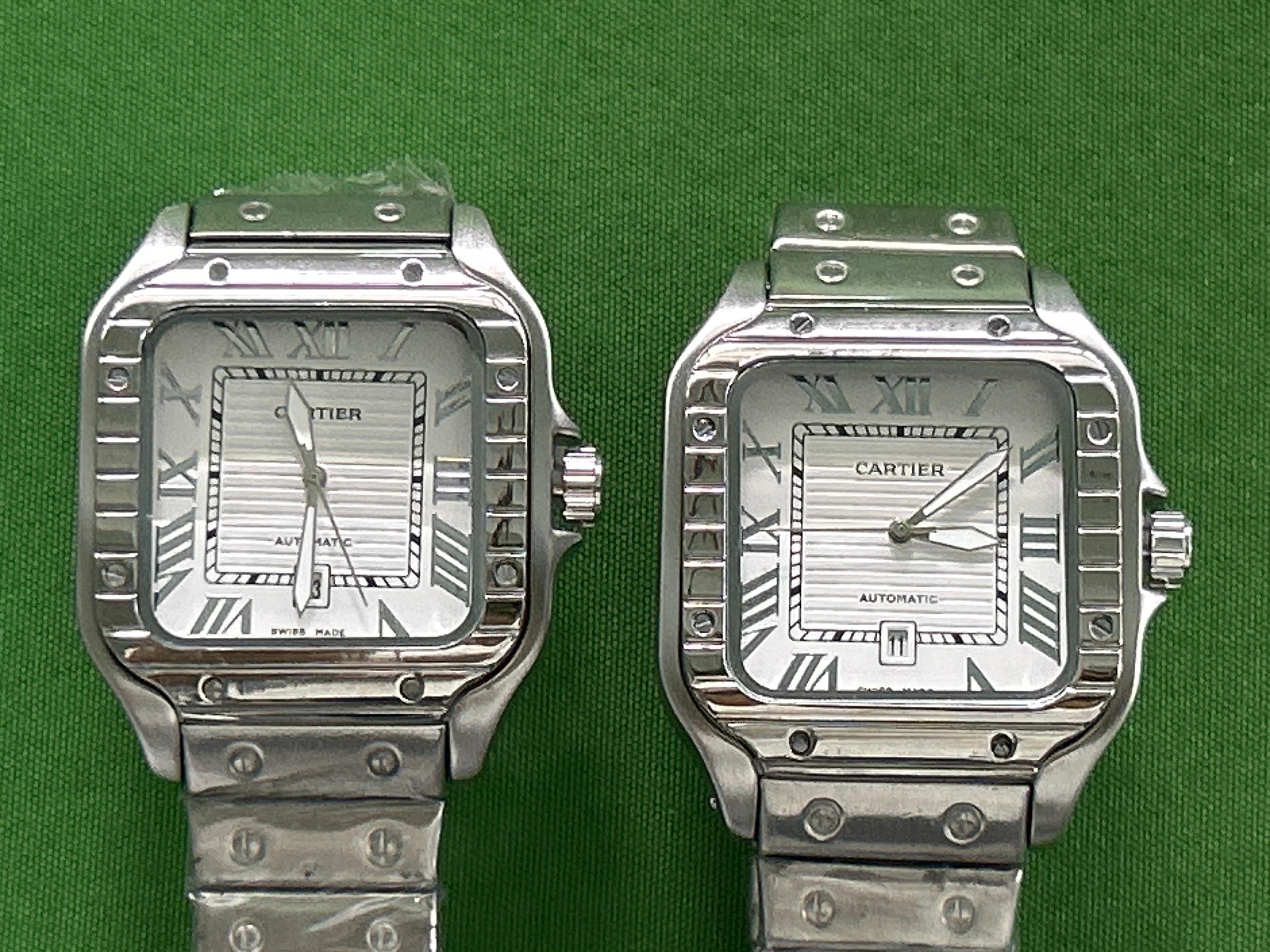 Foto QC 4 de Cartier Santos Galbée W20067D6