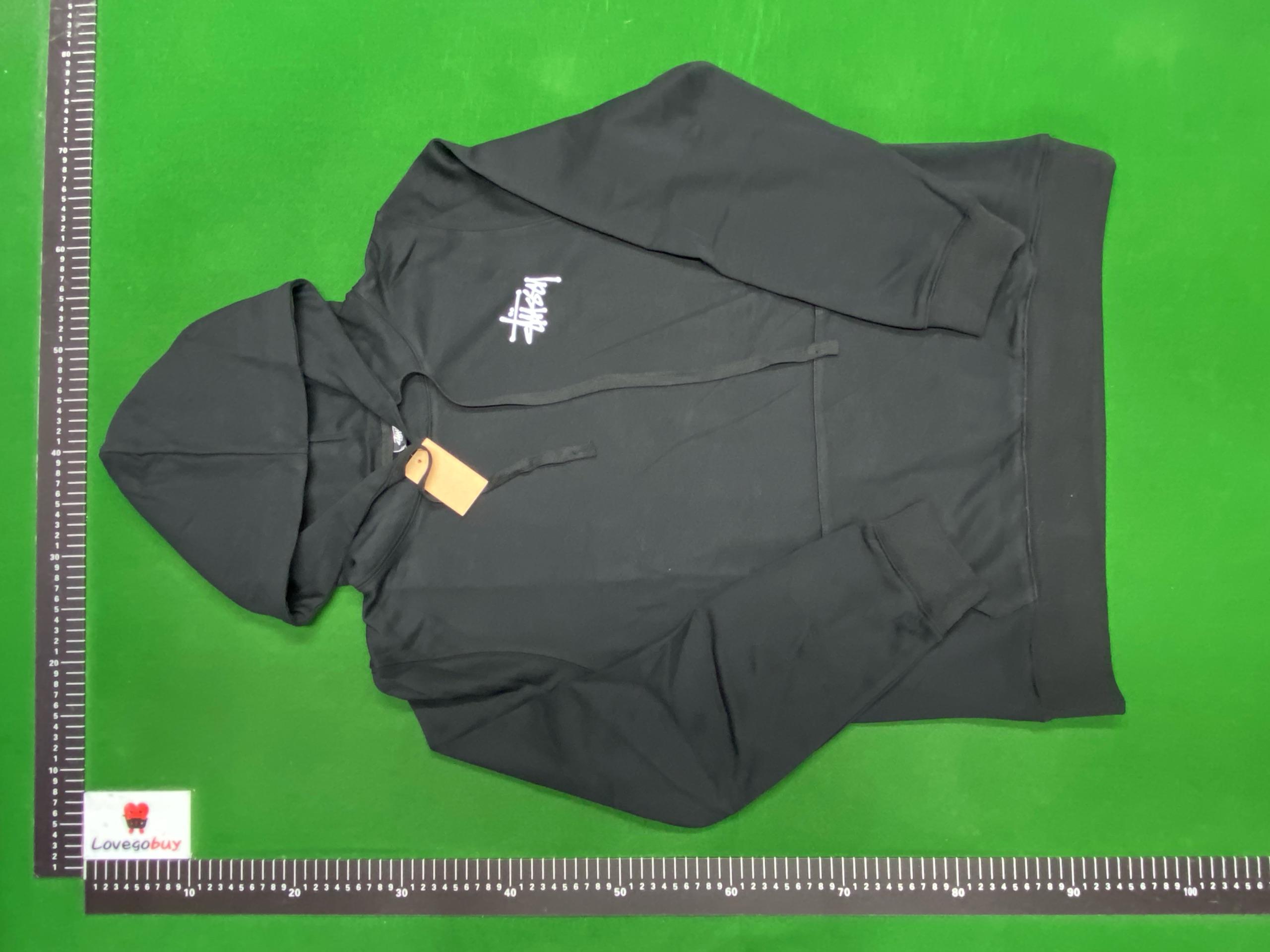 Foto QC 8 de Stussy Hoodie Basic Stock Logo Black