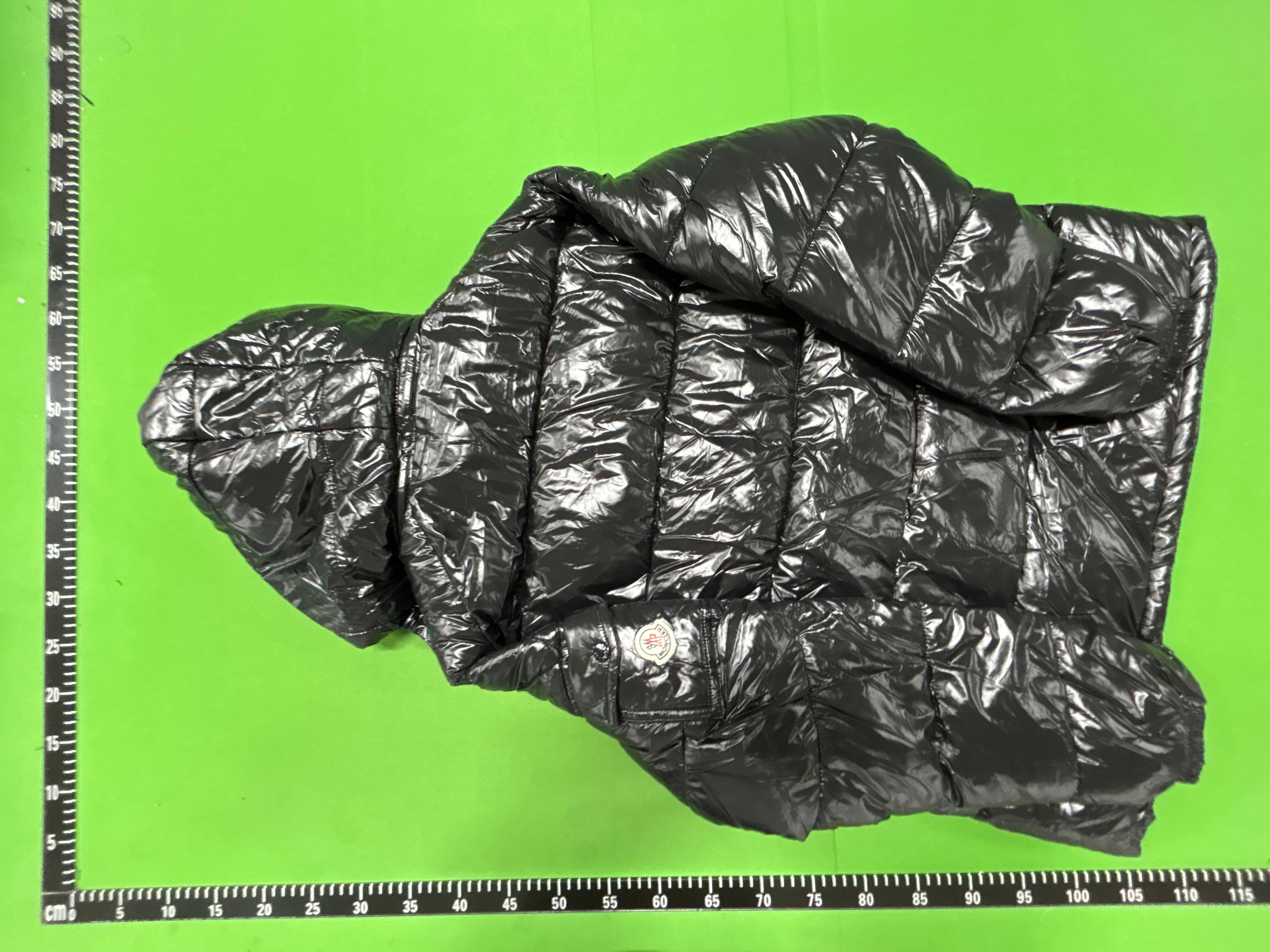 Foto QC 4 de Moncler Maya Down Puffer Jacket Fur Trim Navy