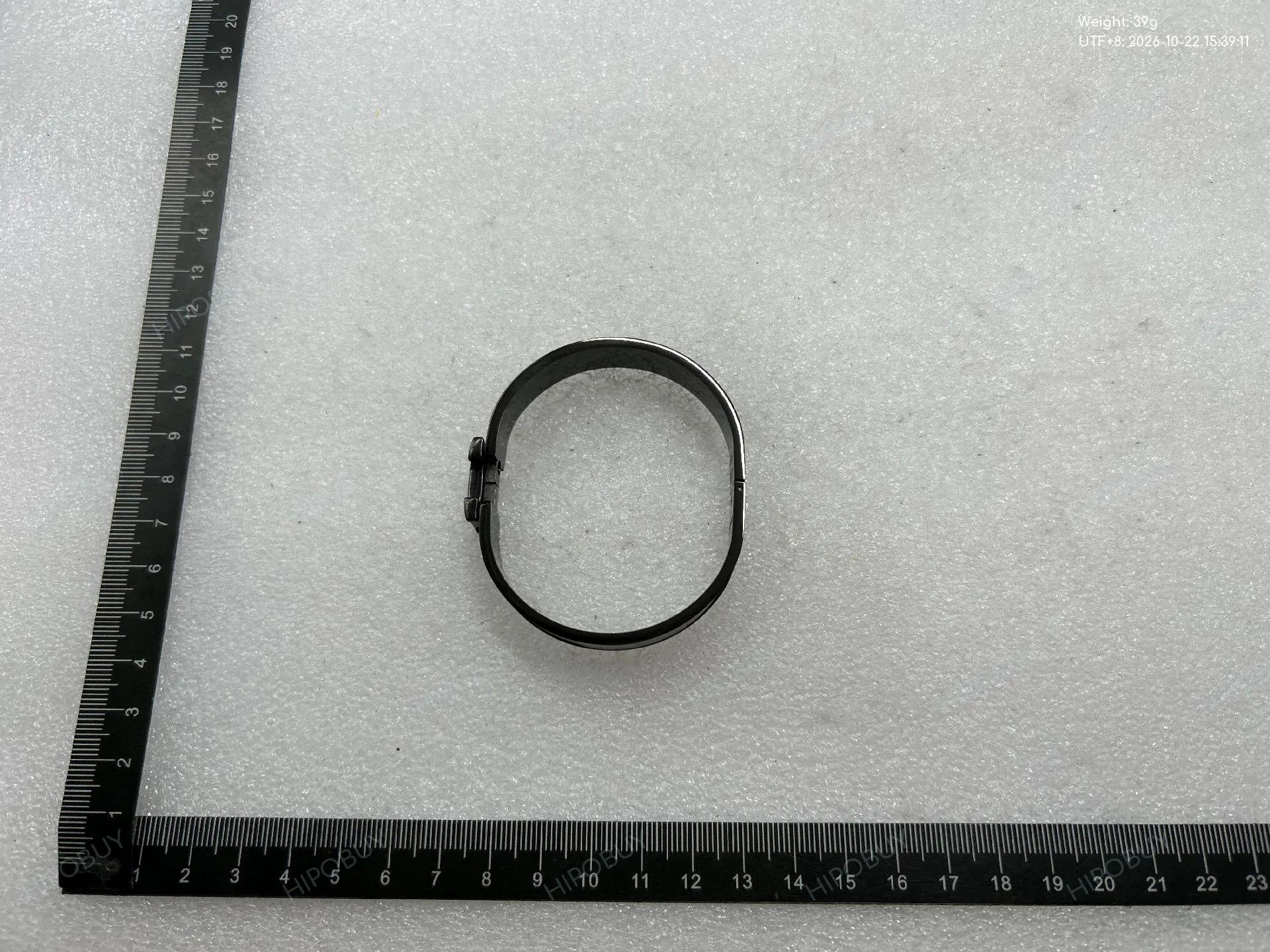 Foto QC 8 de Hermes Clic HH Bracelet Metal Black