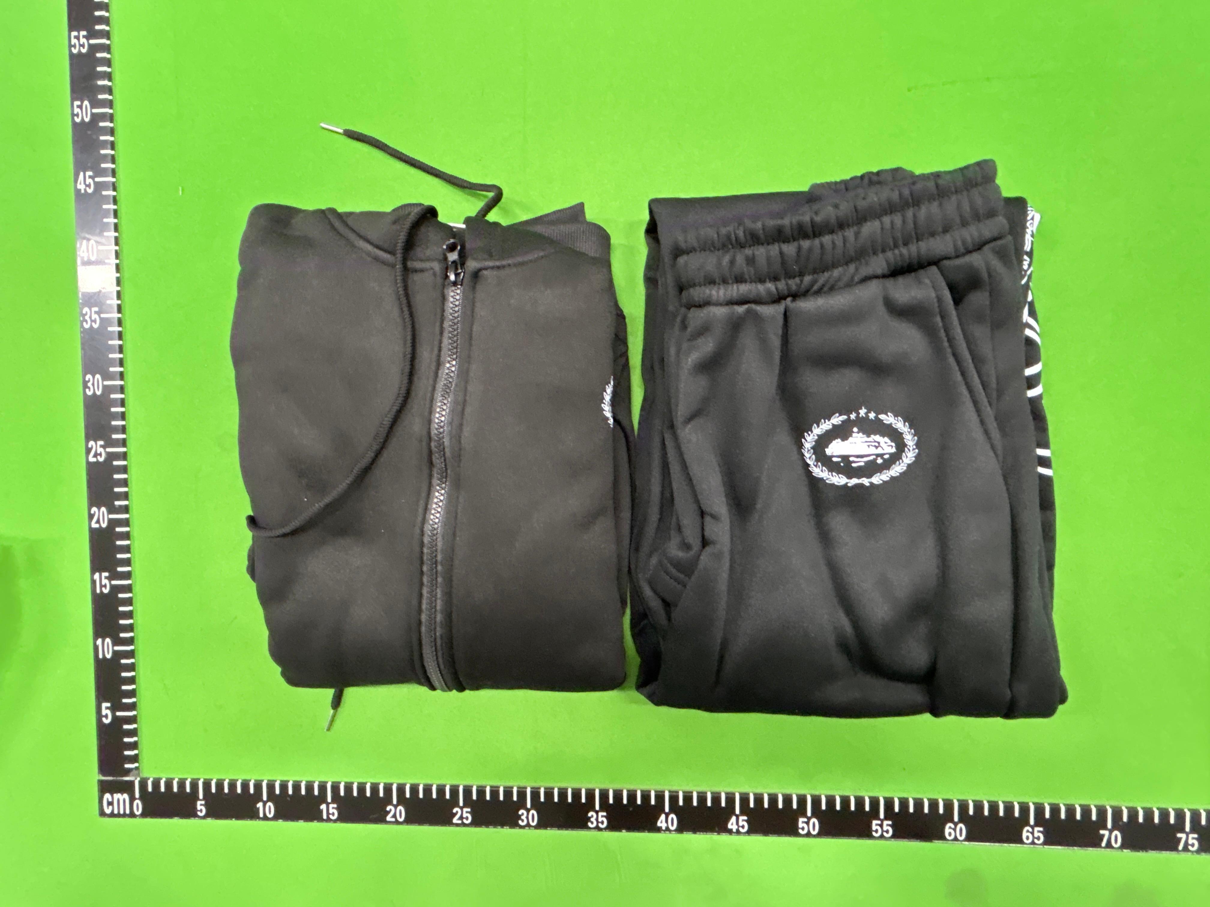 Foto QC 5 de Corteiz Alcatraz Sweatpants Black