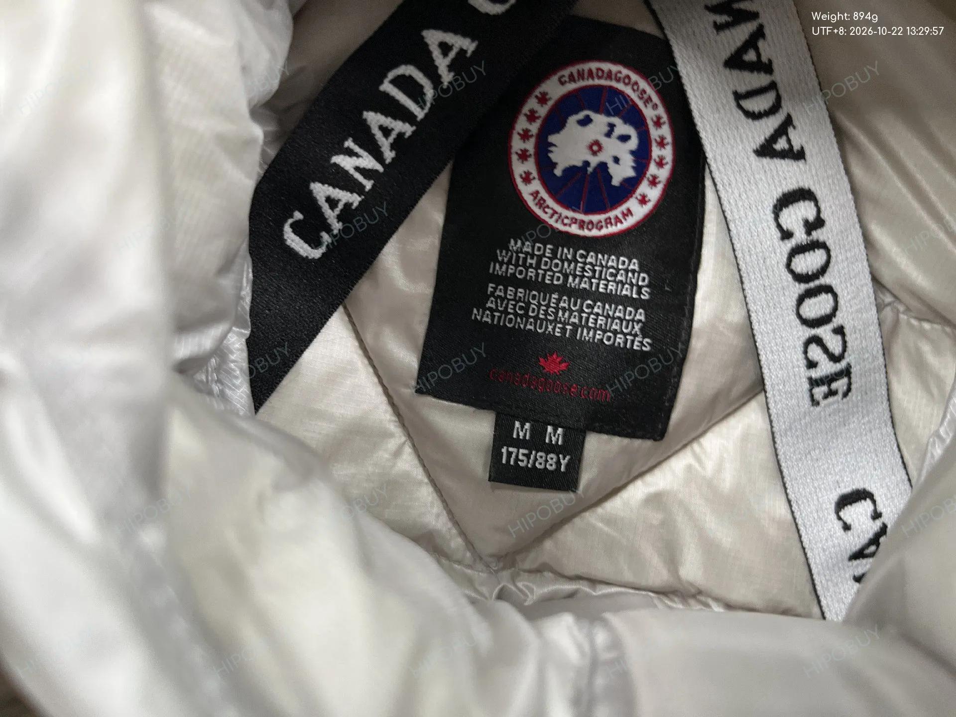 Foto QC 4 de Canada Goose Crofton Puffer Jacket Down Blue