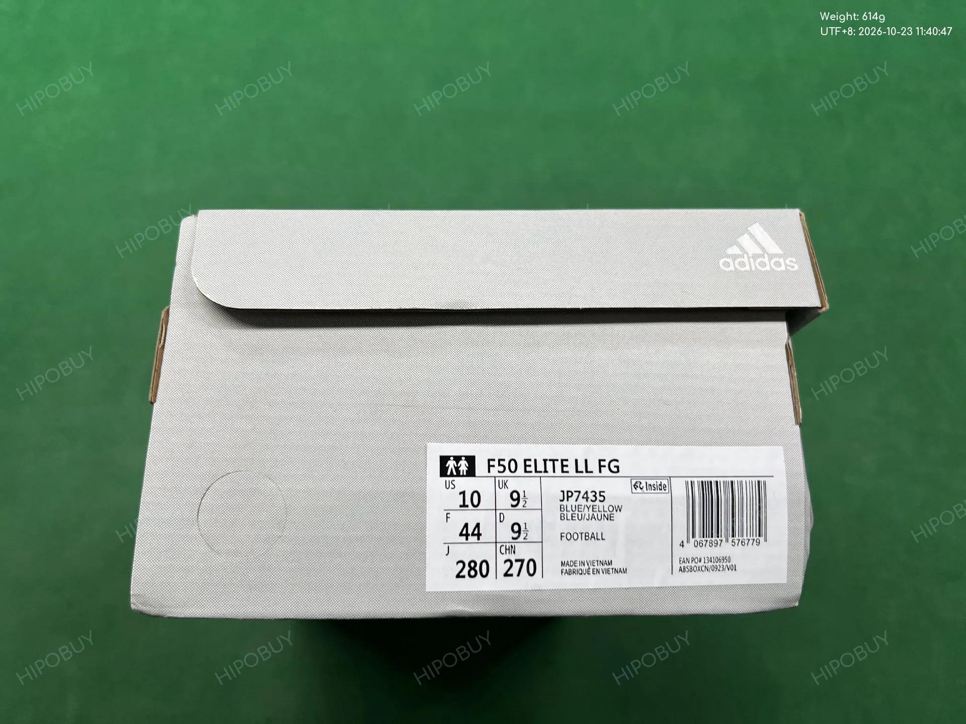 Foto QC 8 de adidas F50 Elite Laceless FG Lamine Yamal White Solar Red IF0601