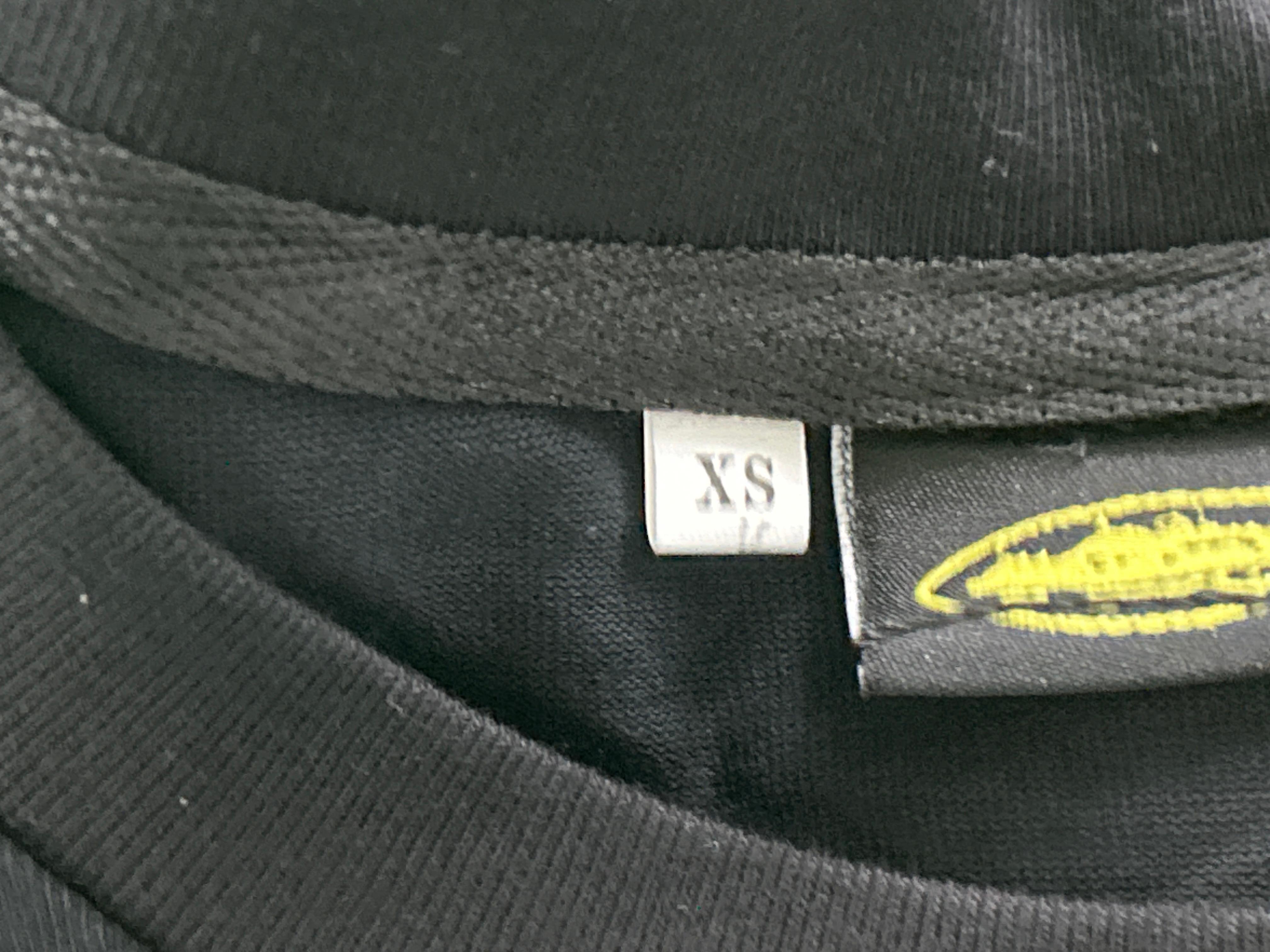 Foto QC 8 de Corteiz RTW T-shirt Star Script Logo Black