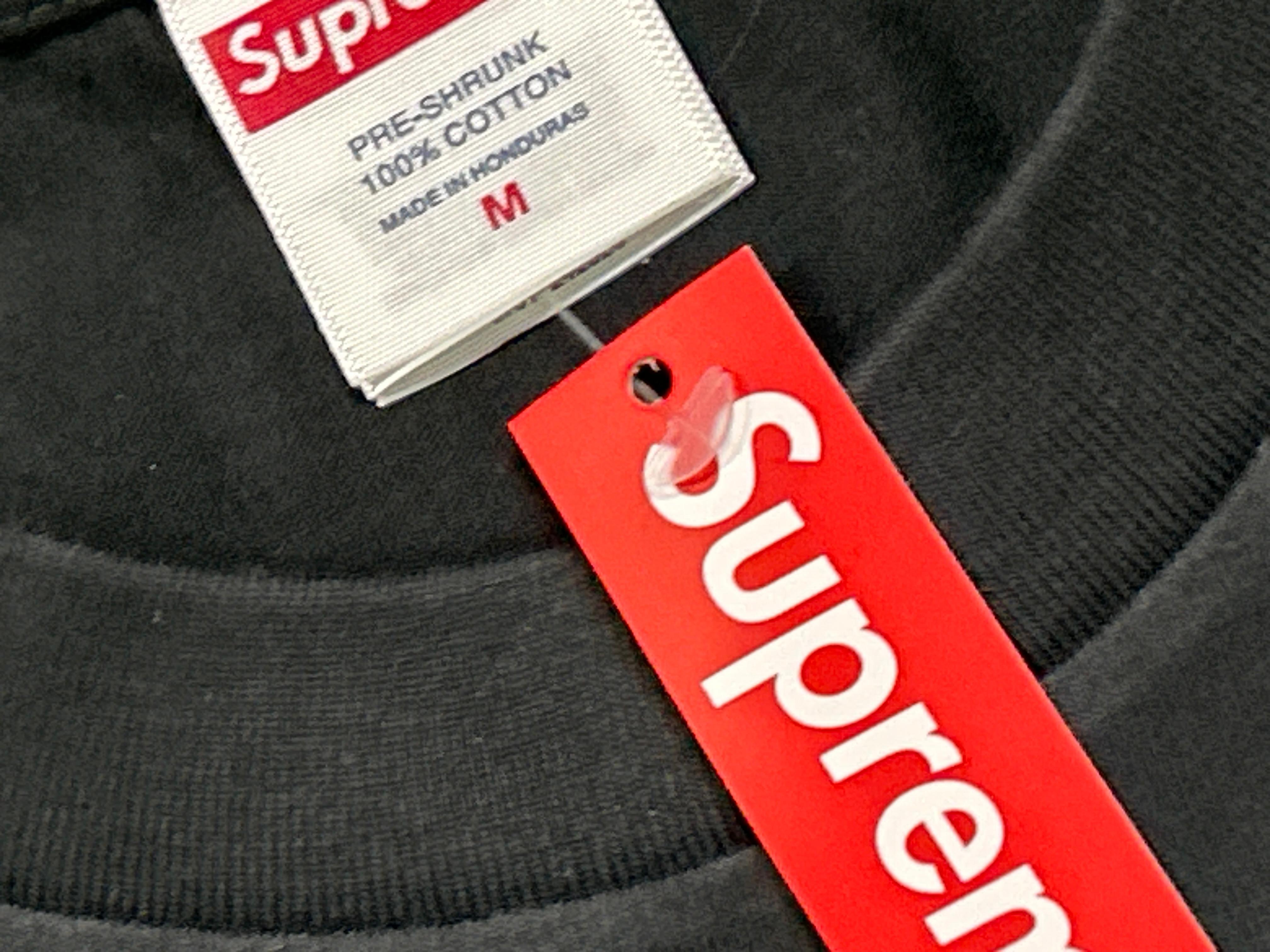 Foto QC 2 de Supreme Swarovski Box Logo Tee White