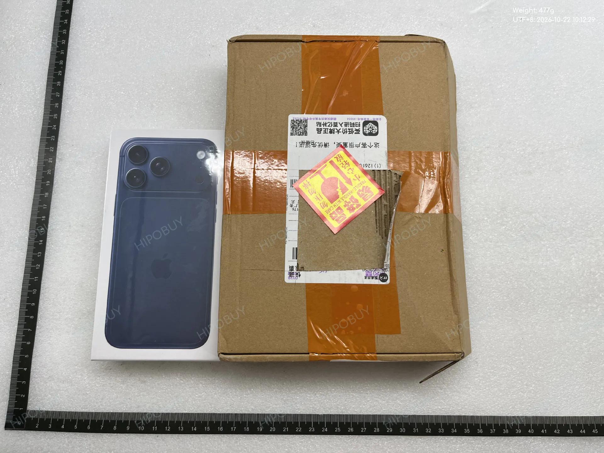 Foto QC 3 de Apple iPhone 17 Pro Max Blue Titanium