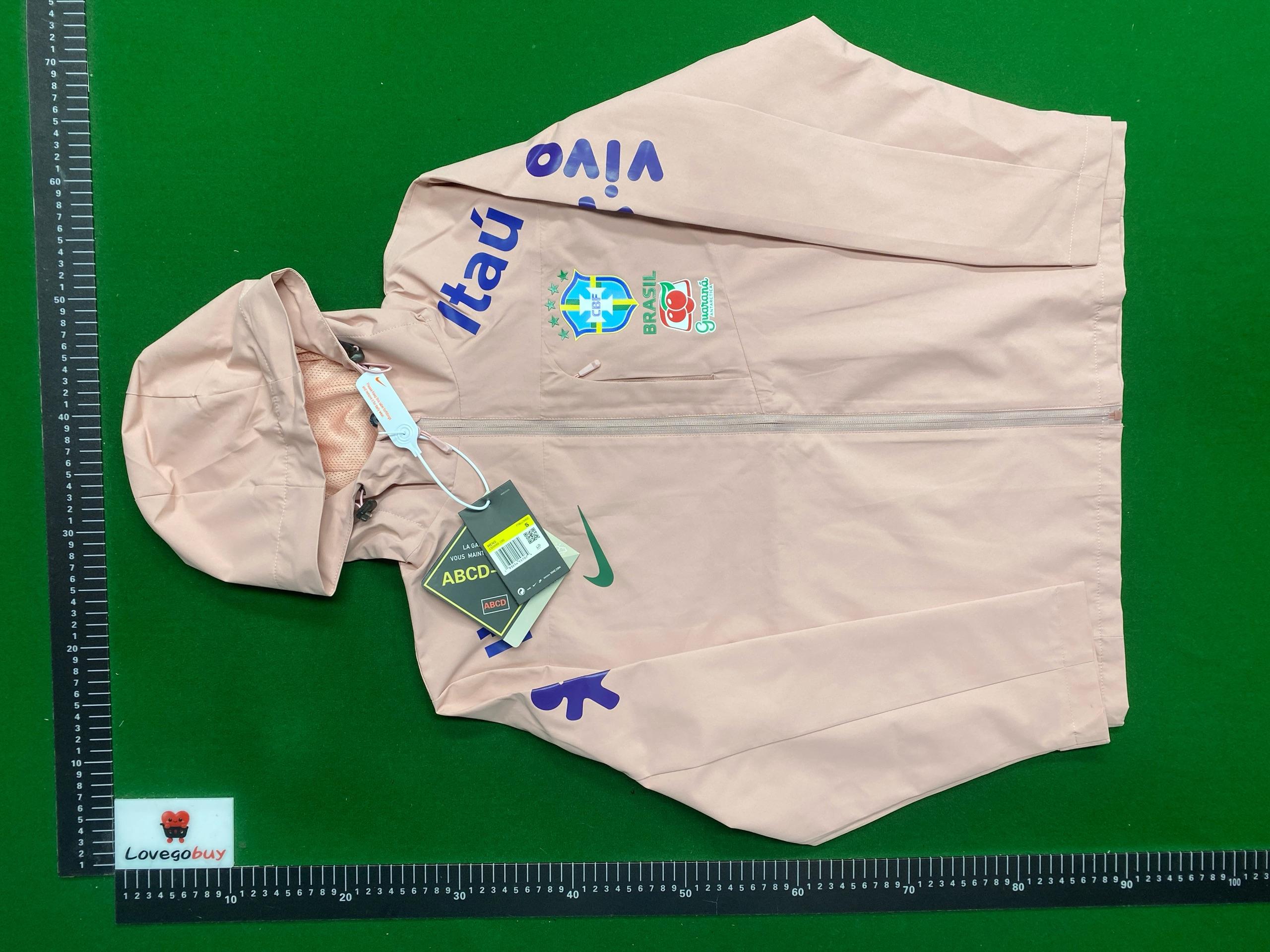 Foto QC 6 de Nike Brazil CBF Hooded Windbreaker Jacket Gore-Tex Black