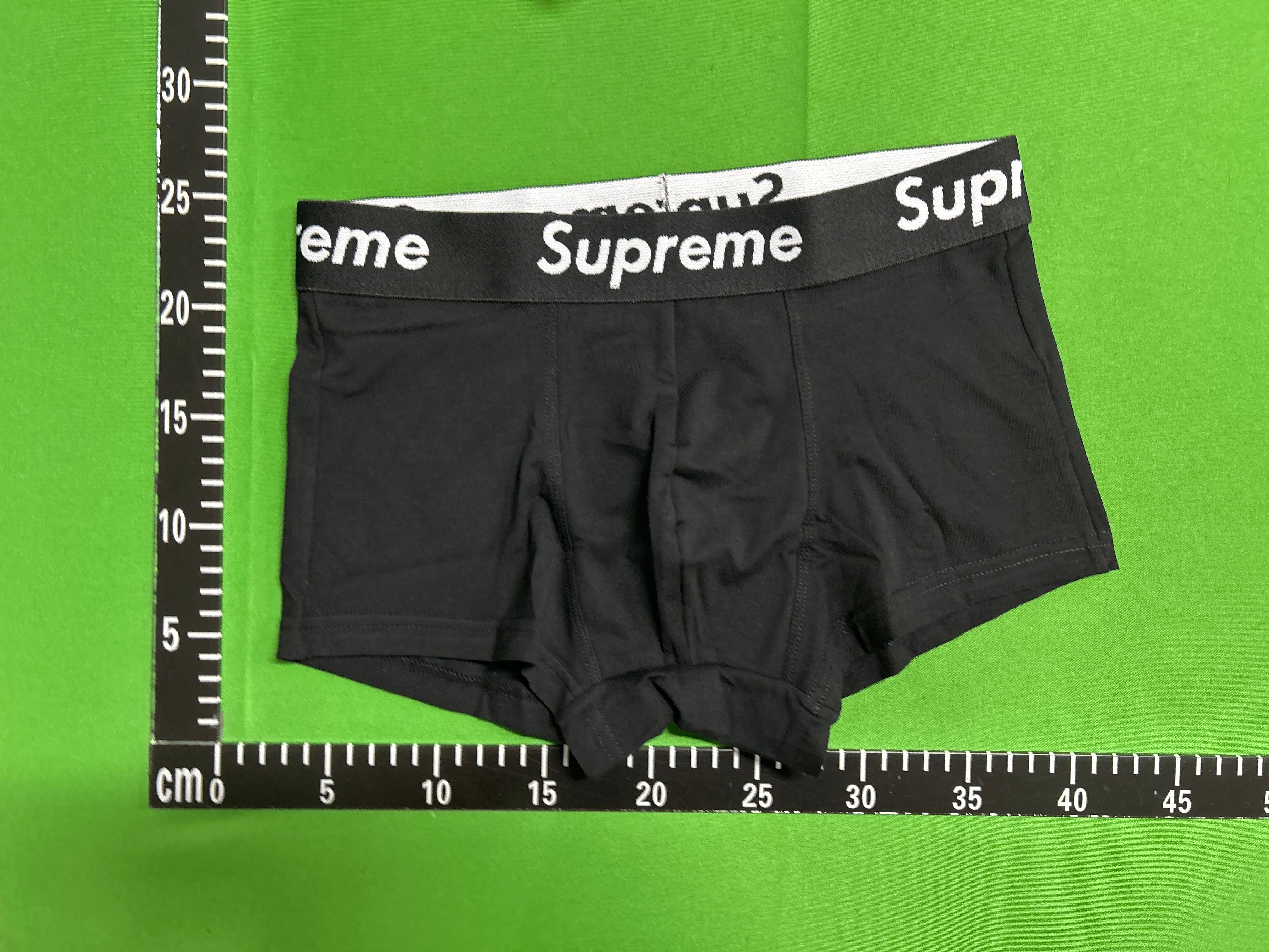 Foto QC 6 de Supreme Underwear Cotton Boxer Briefs Red