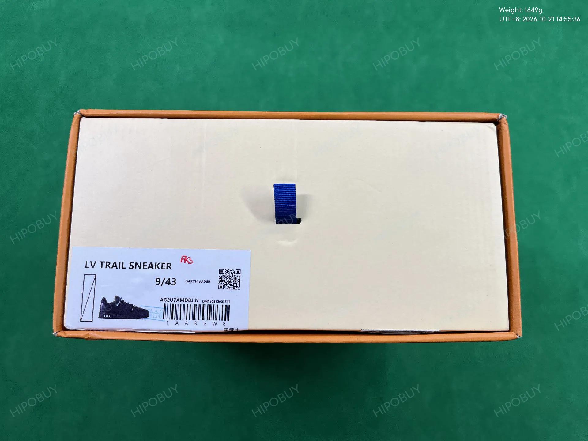 Foto QC 2 de Louis Vuitton Trainer Black White 8003
