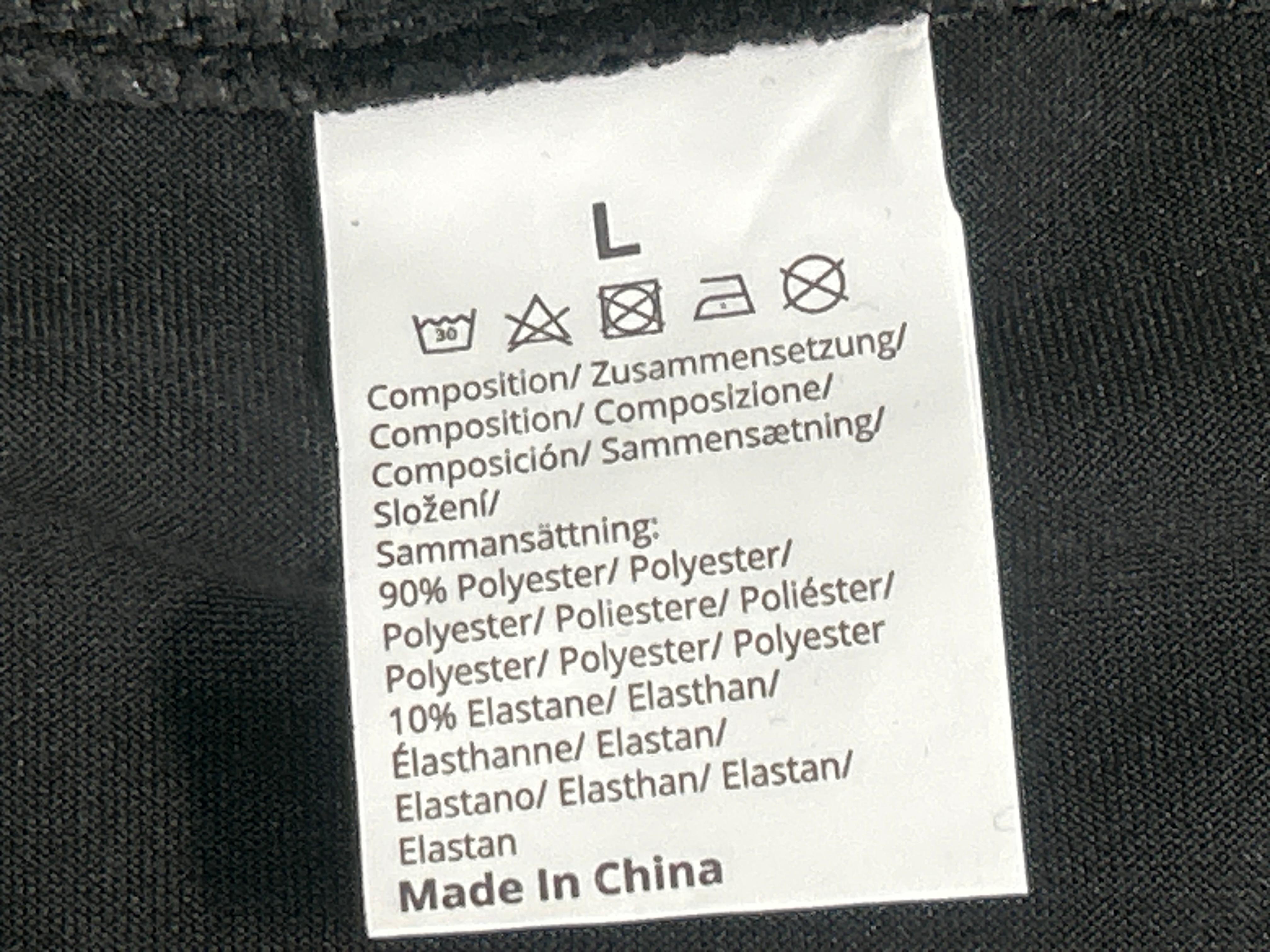 Foto QC 6 de Gymshark T-shirt Seamless Compression Logo Black Grey