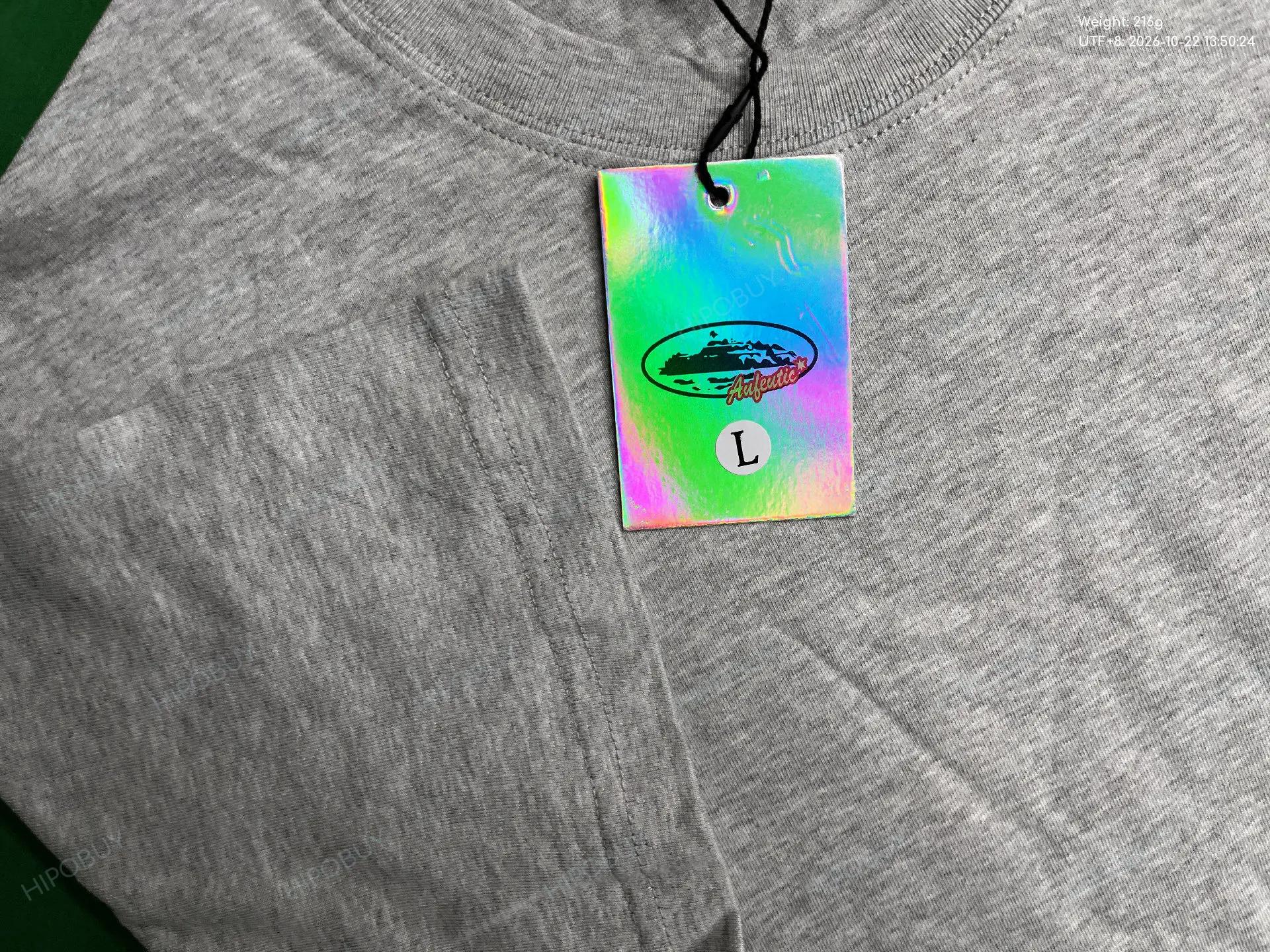 Foto QC 5 de Corteiz T-shirt Down Unda White