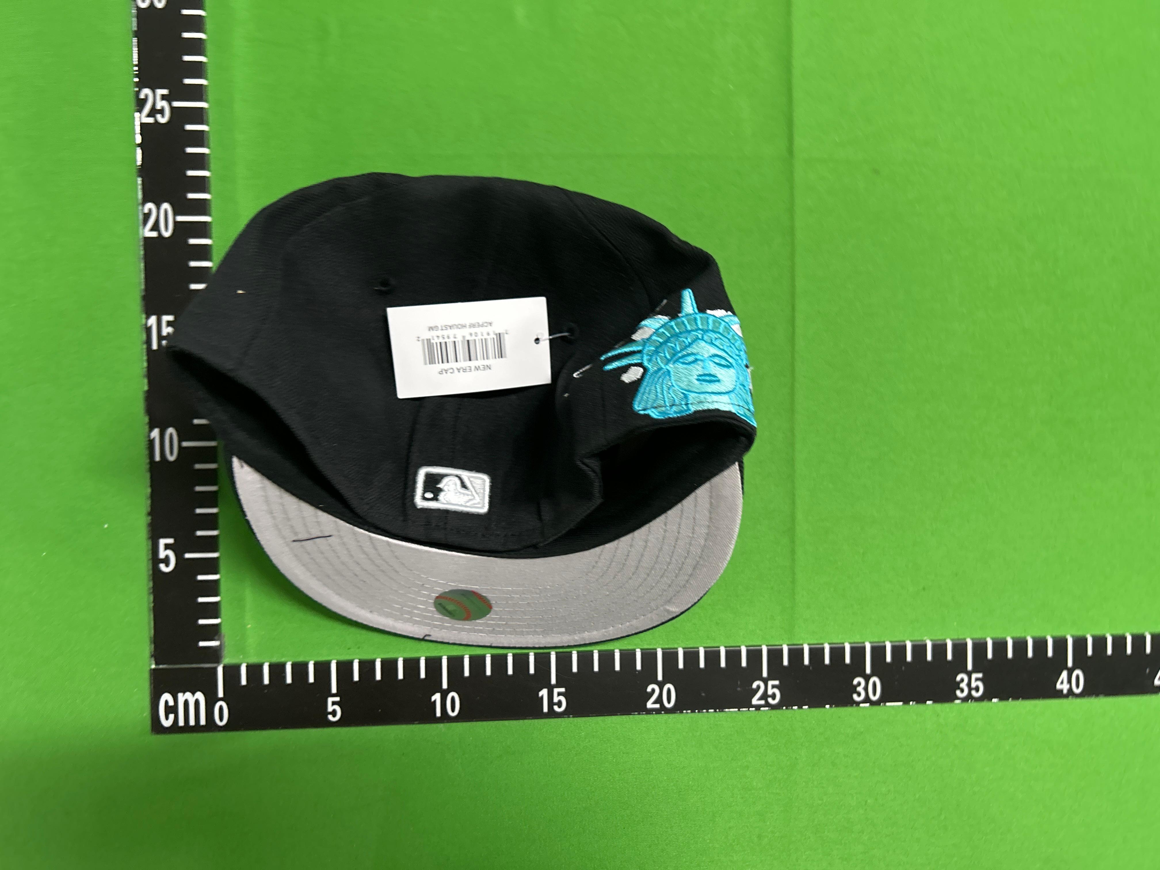 Foto QC 3 de New Era Los Angeles Dodgers Dodger Stadium 50th Anniversary 59FIFTY Cap Cream Black Green