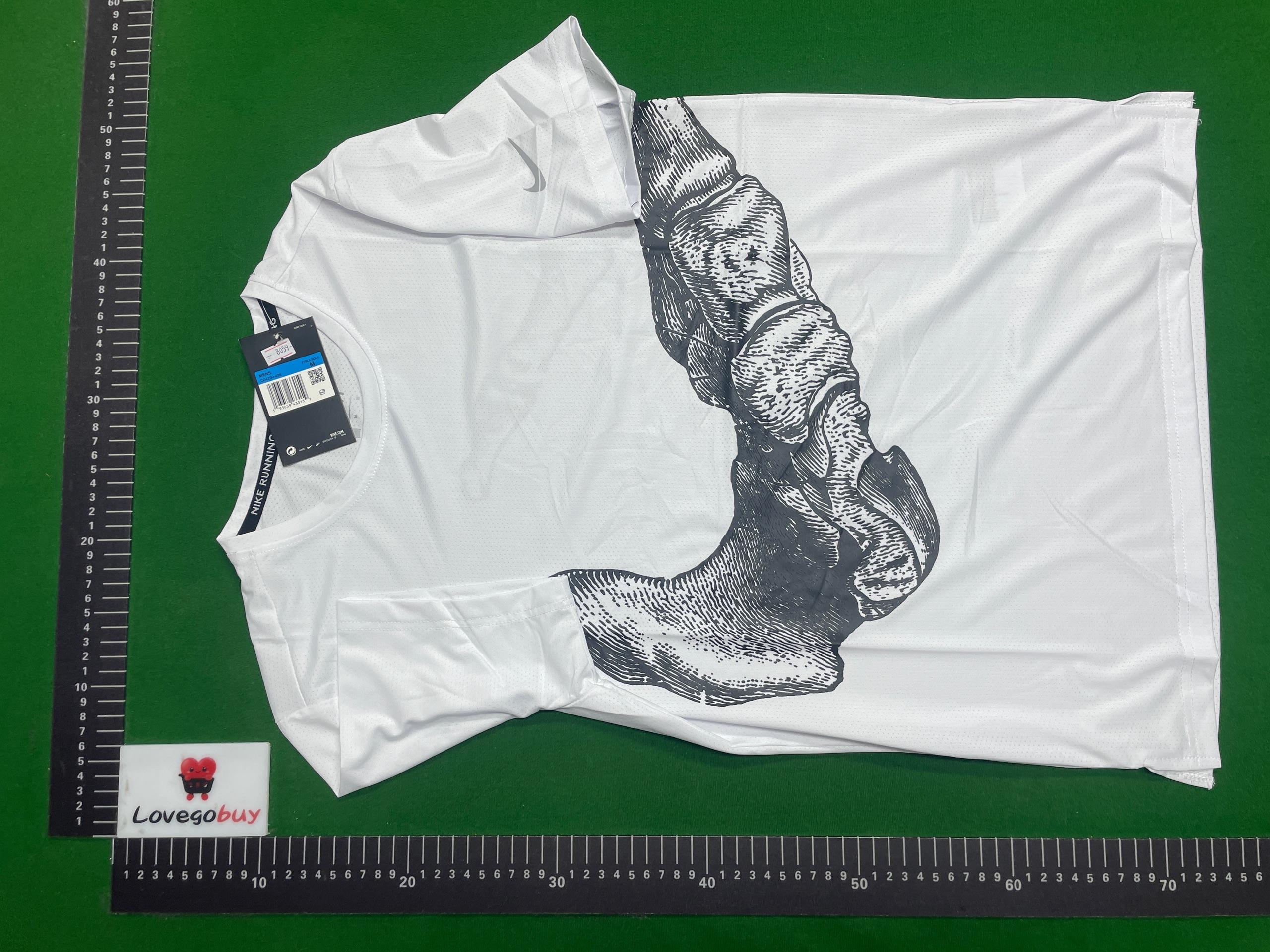 Foto QC 5 de Nike T-shirt Swoosh Graphic Black