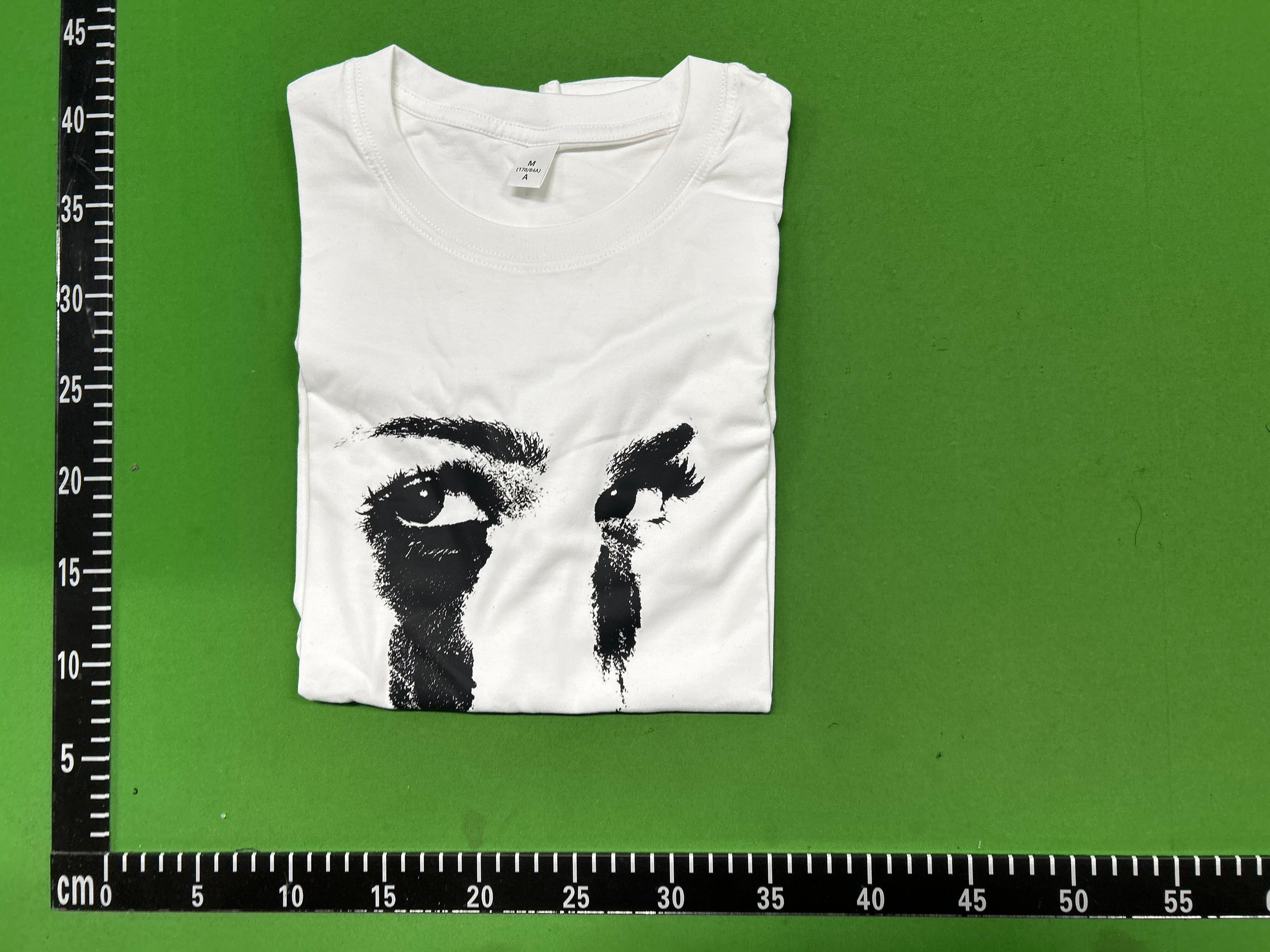 Foto QC 5 de T-shirt Crying Eyes Graphic White