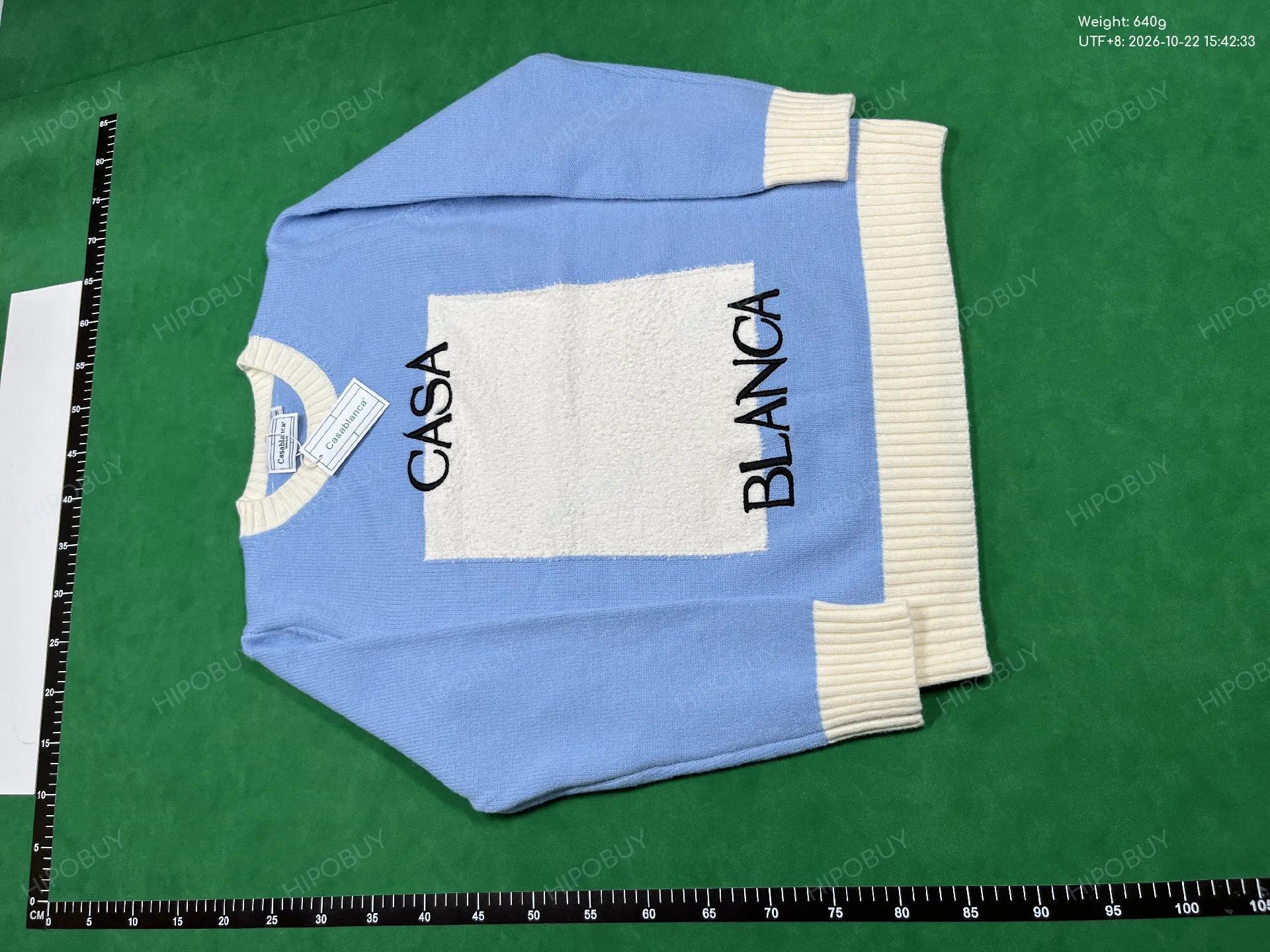 Foto QC 2 de Casablanca Casa Sport Sweater Fluffy Knit Polo Multicolor