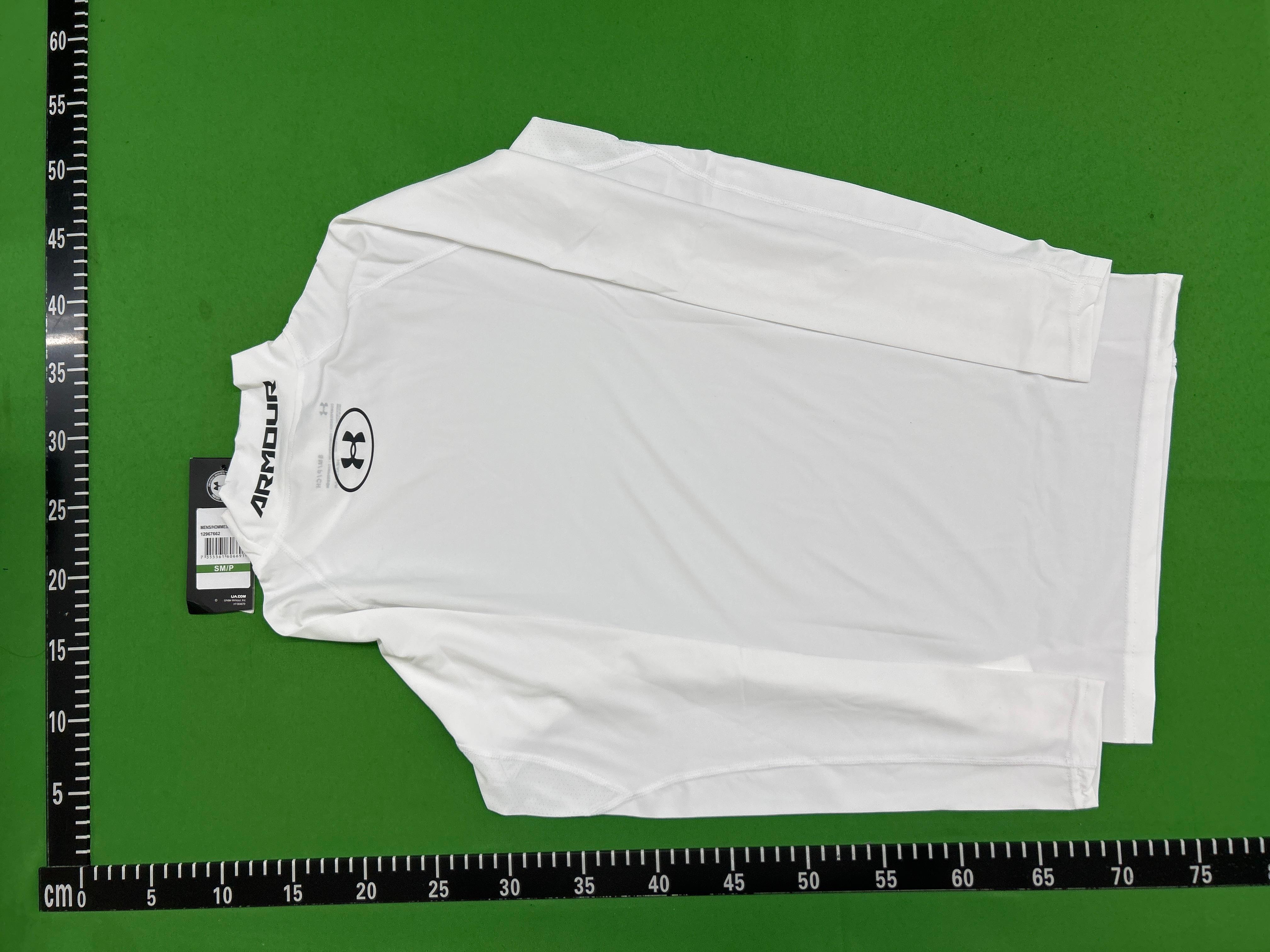 Foto QC 4 de Other T-shirt Mock Neck Long Sleeve White