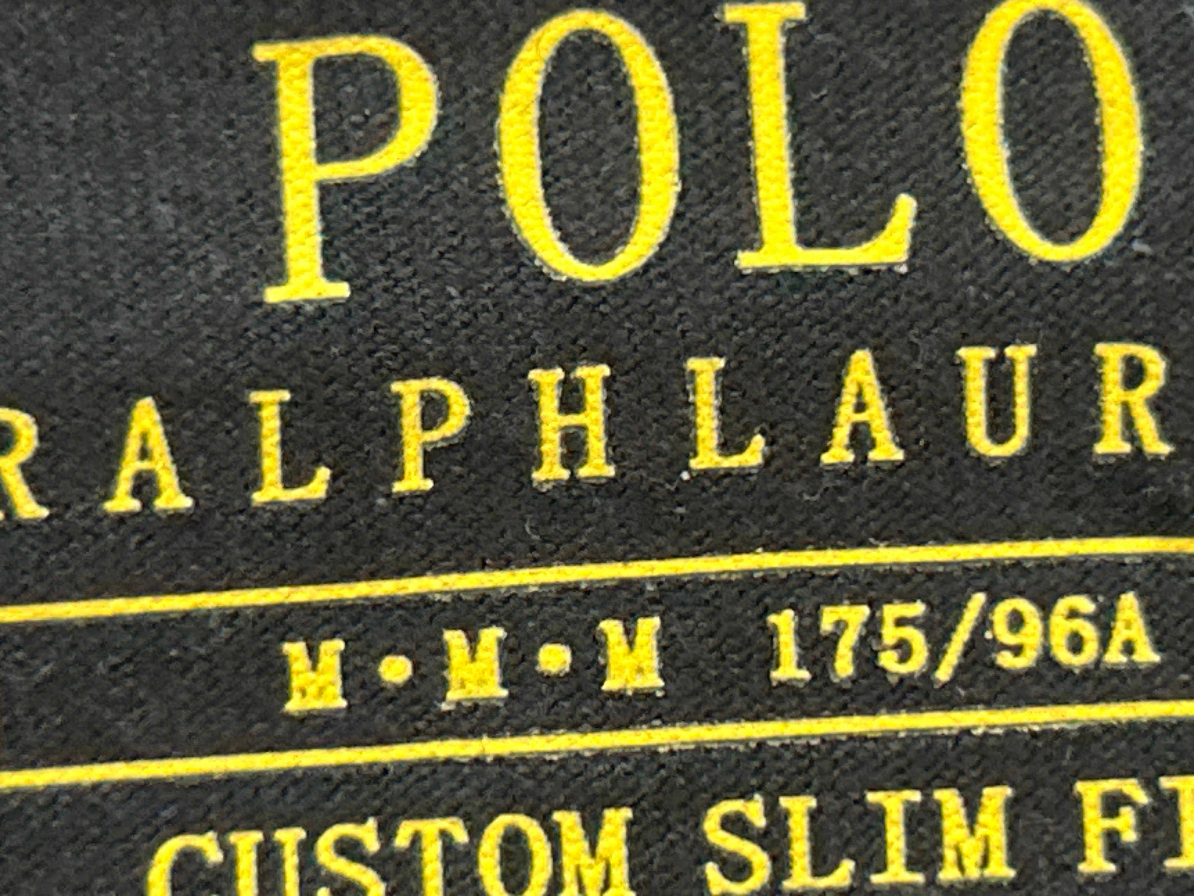 Foto QC 2 de Polo Ralph Lauren Custom Slim Fit Shirt Small Pony Navy