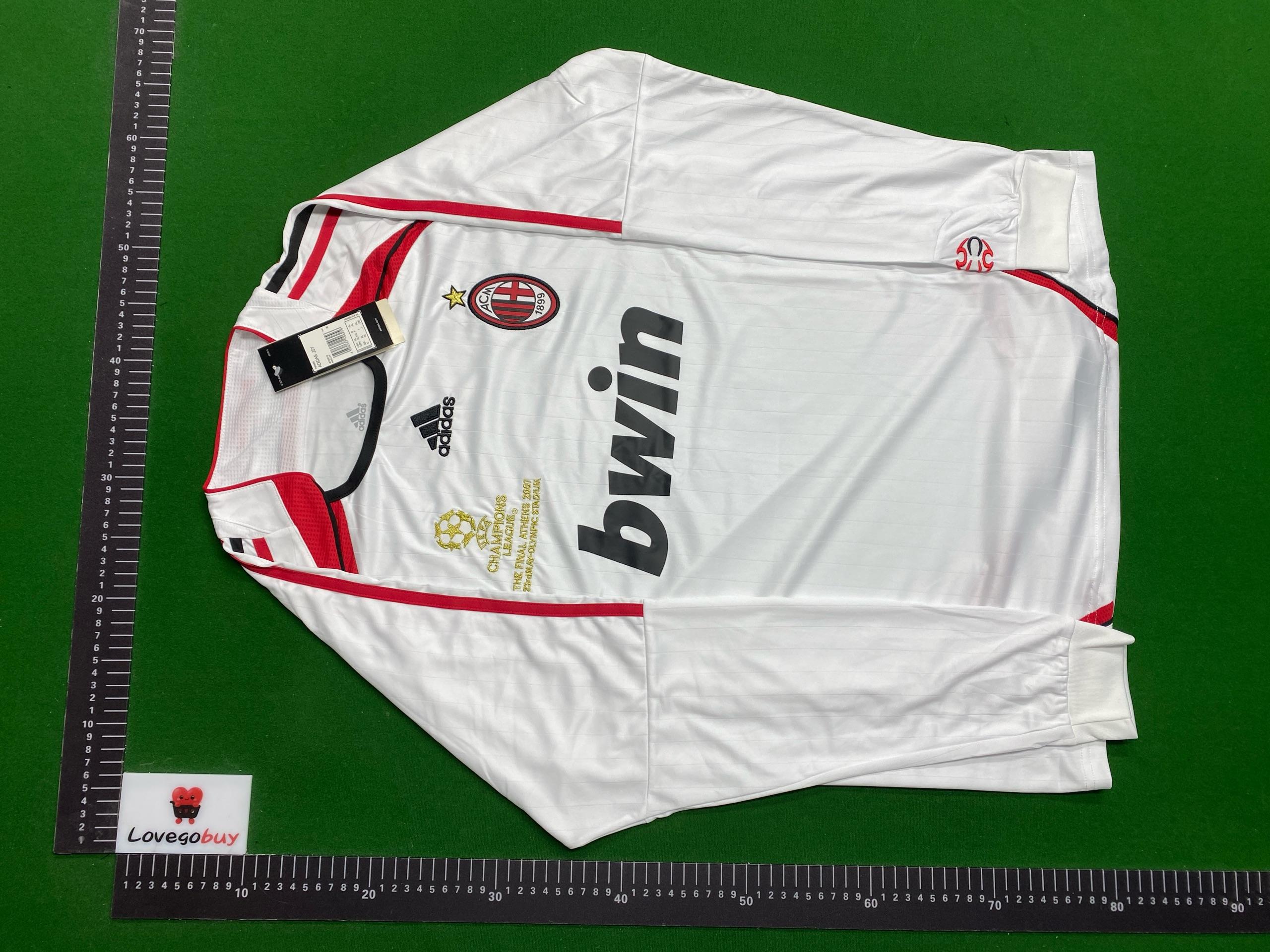 Foto QC 5 de Nike x Manchester United Retro 2008 Home Ronaldo Final Moscow Jersey Red