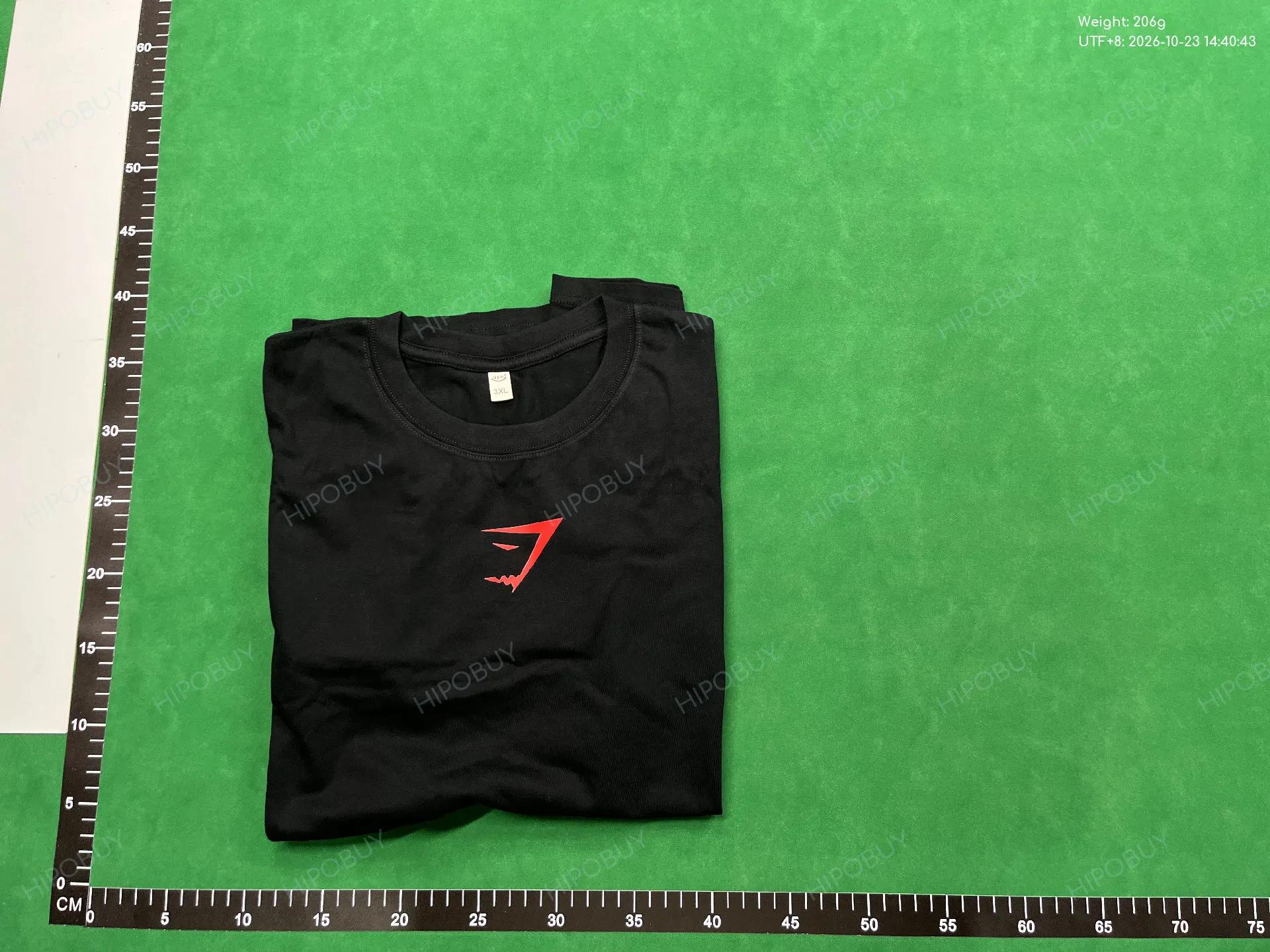 Foto QC 4 de Gymshark T-shirt Graphic Logo Red