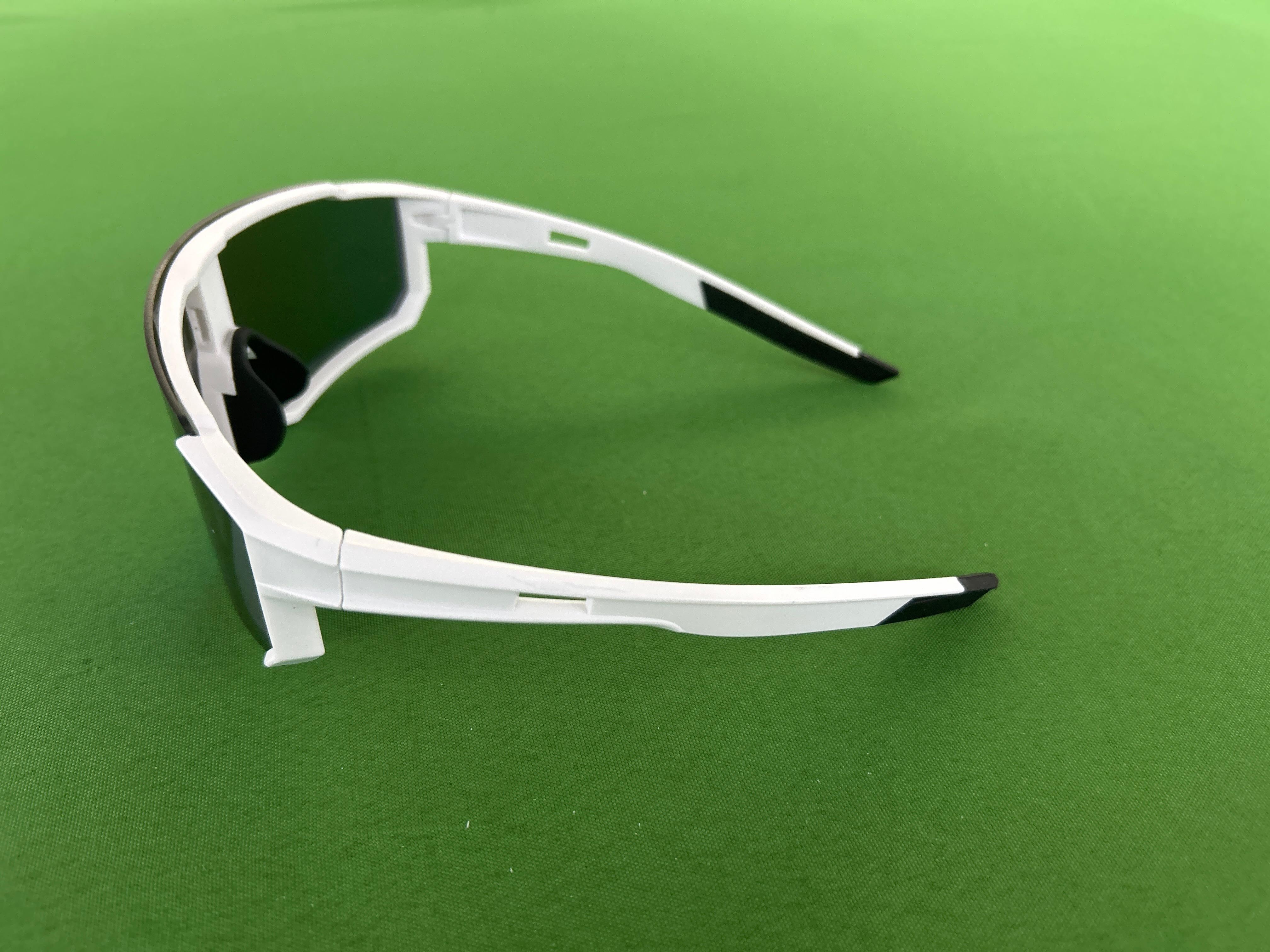 Foto QC 4 de Square-Frame Plastic Goggles Black Blue