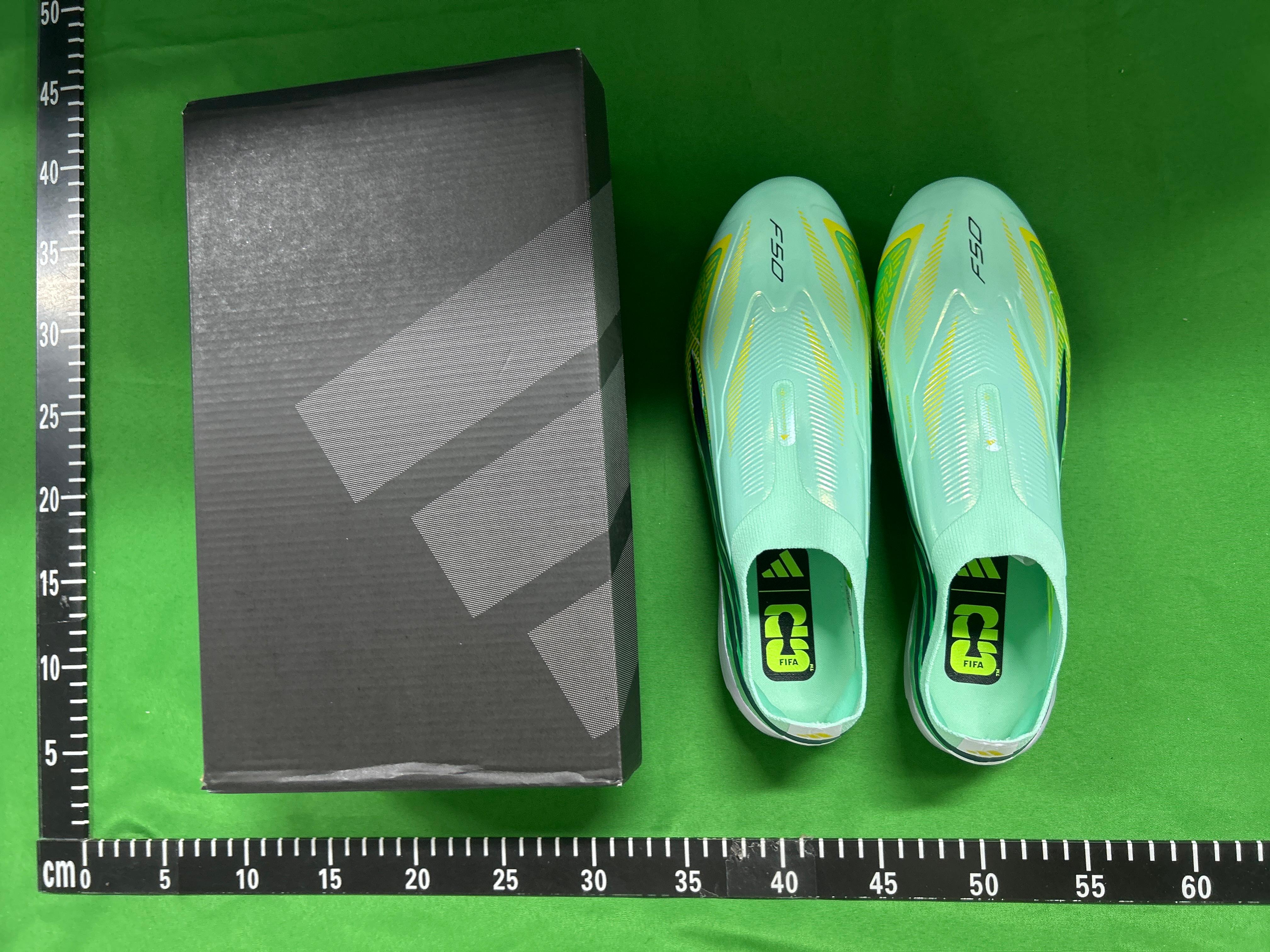Foto QC 2 de adidas F50 Hyperfast Elite Laceless FG Lamine Yamal Pulse Mint