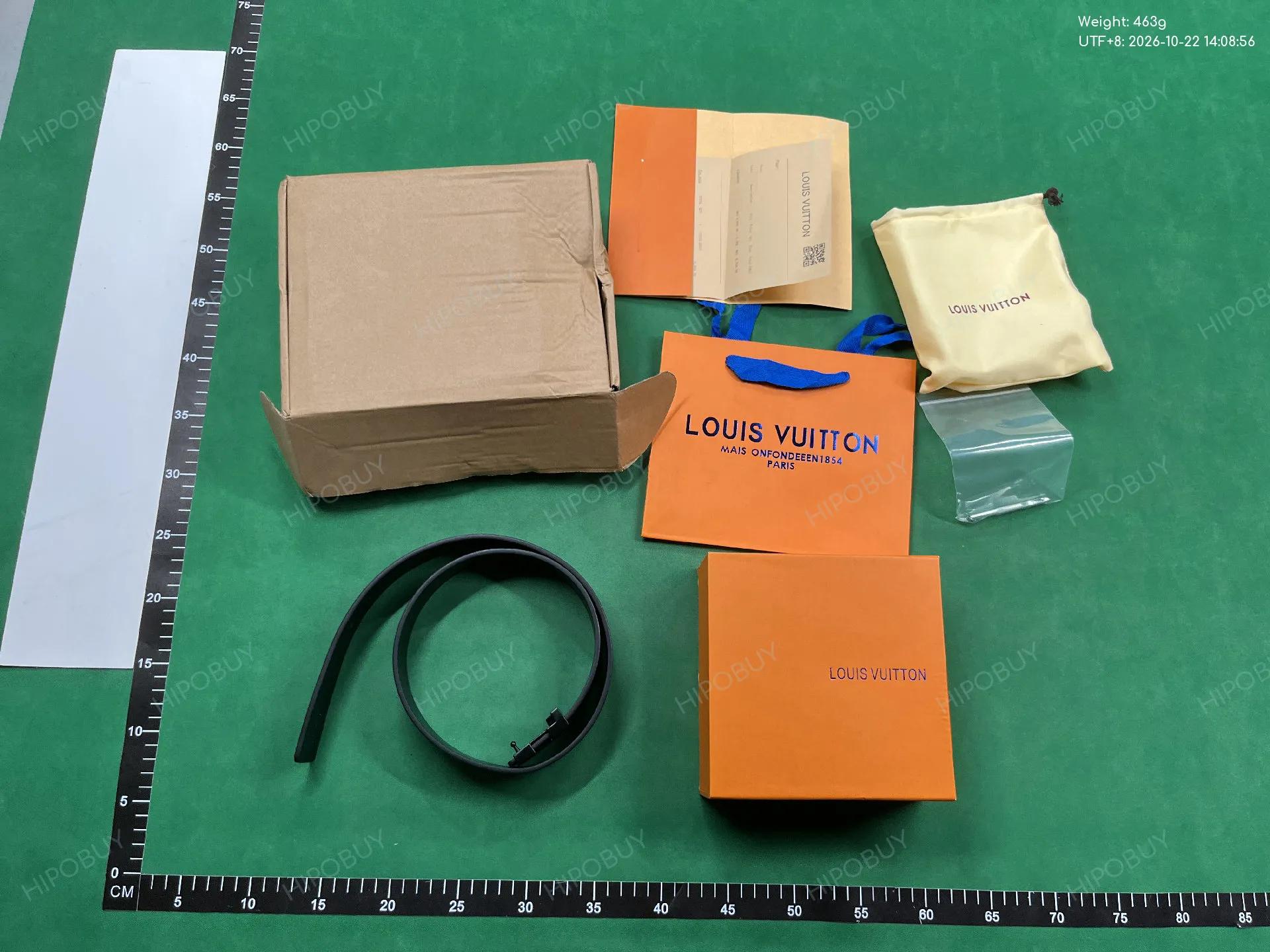 Foto QC 4 de Louis Vuitton LV Initiales Belt Damier Graphite