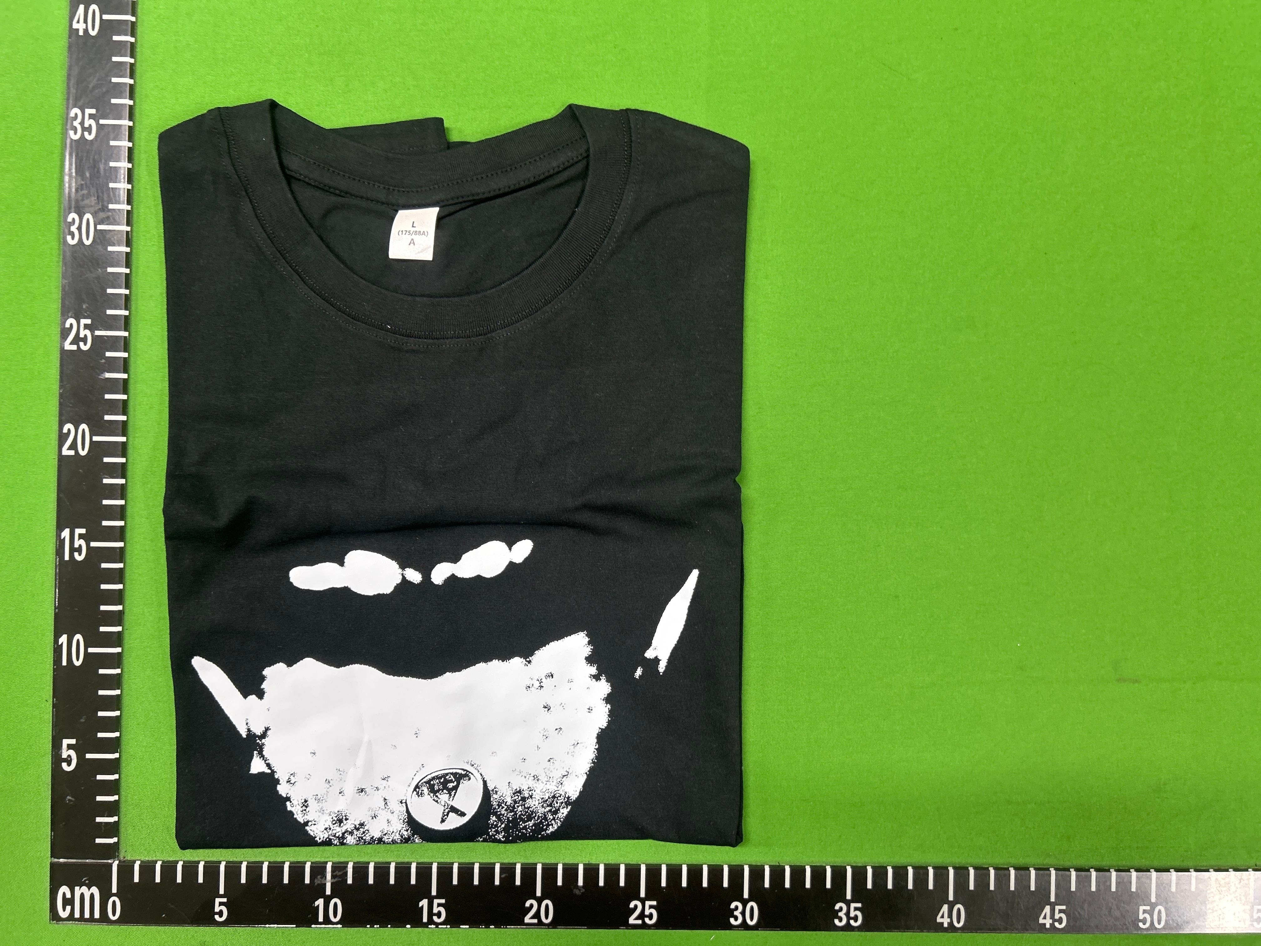Foto QC 1 de T-shirt Crying Eyes Graphic White