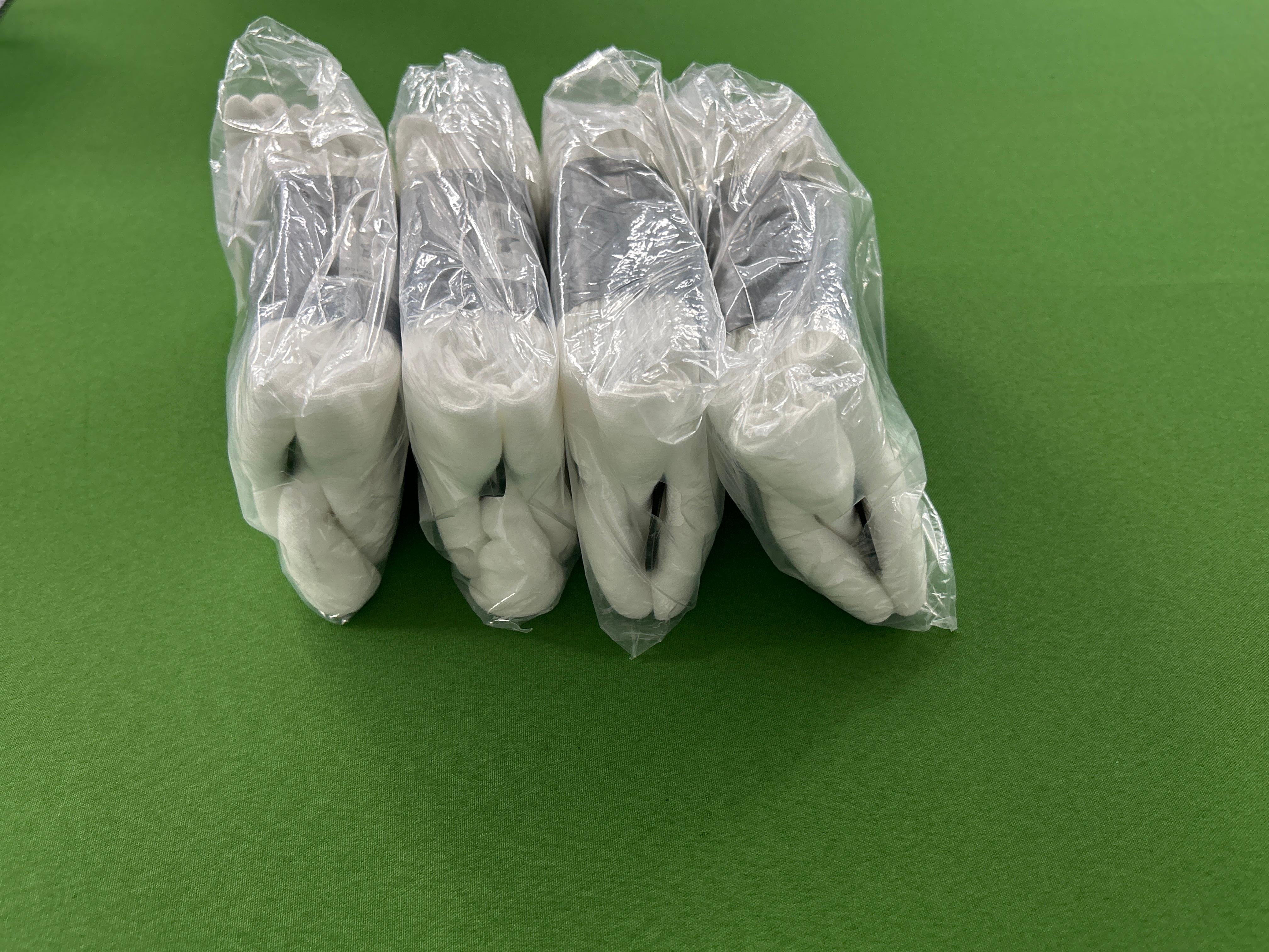 Foto QC 5 de Nike Crew Socks Cushioned Black White Grey