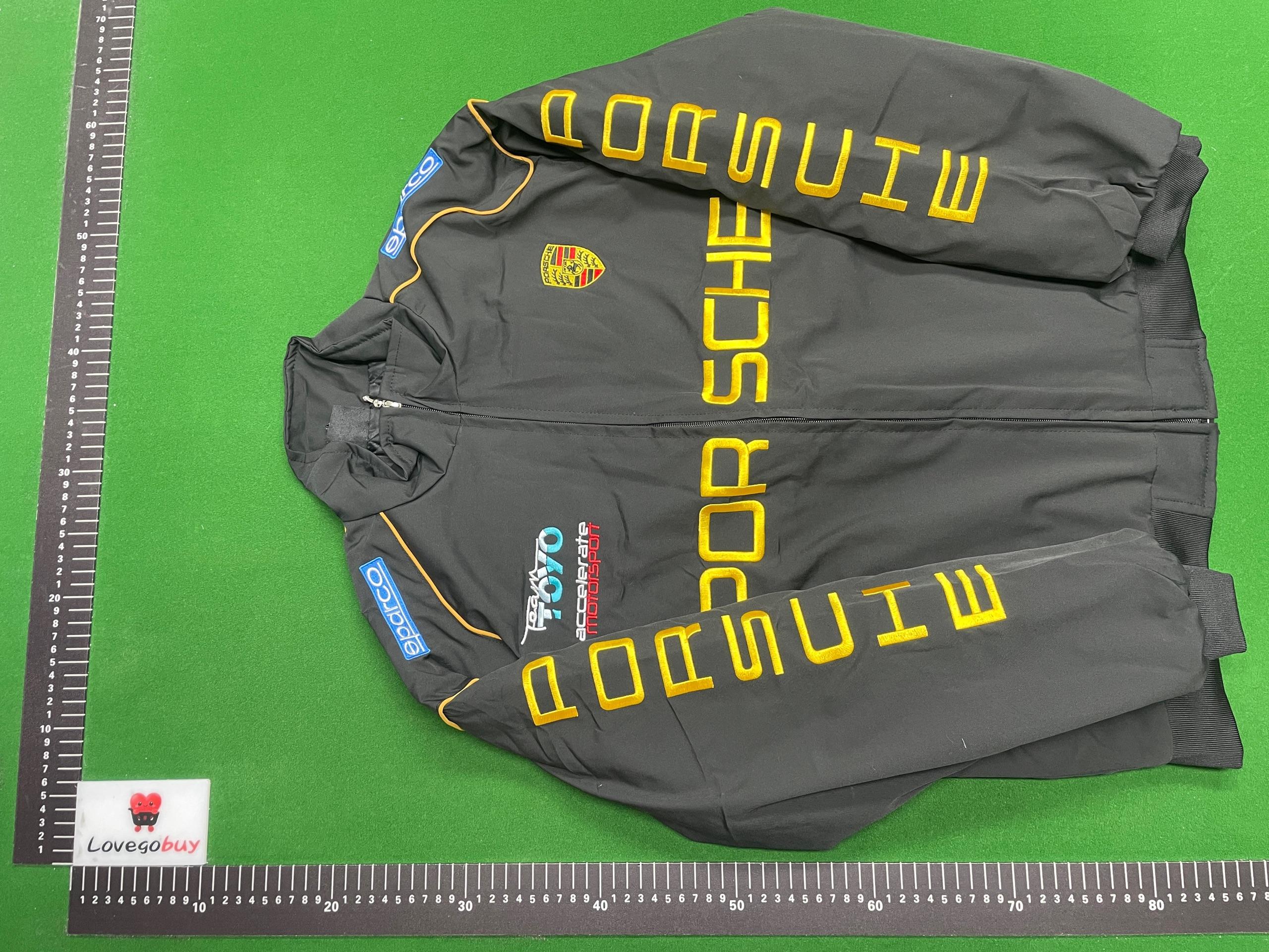 Foto QC 3 de Other Infiniti Red Bull Racing F1 Bomber Jacket Embroidered Padded Navy