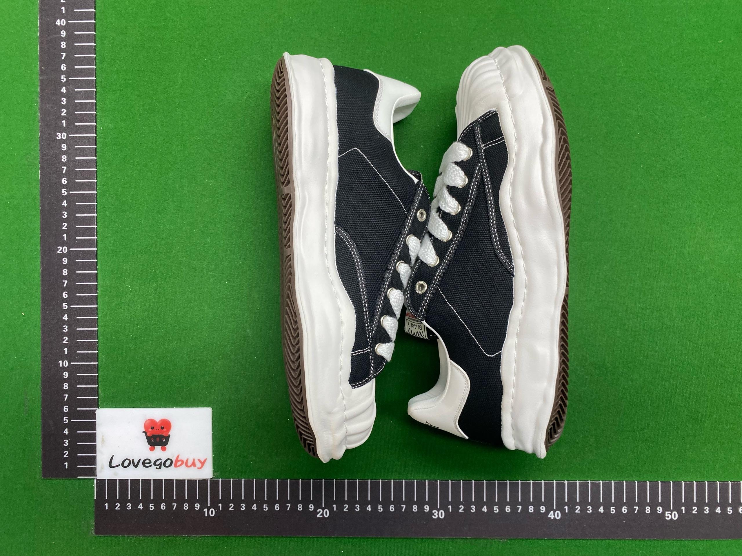 Foto QC 2 de Maison Mihara Yasuhiro Blakey Low Canvas White Black A08FW735