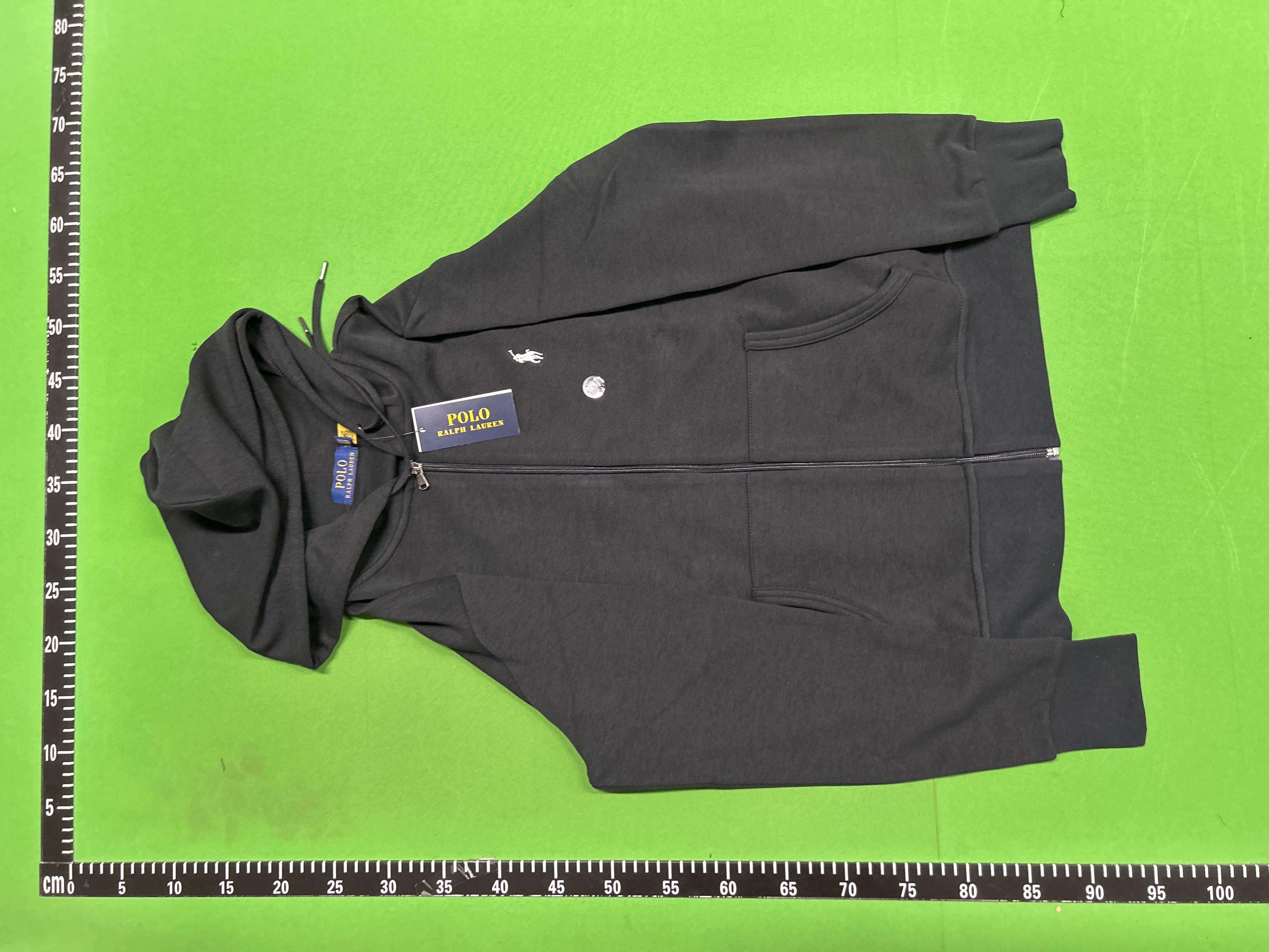 Foto QC 6 de Polo Ralph Lauren Double-Knit Full-Zip Jacket Hoodie Grey