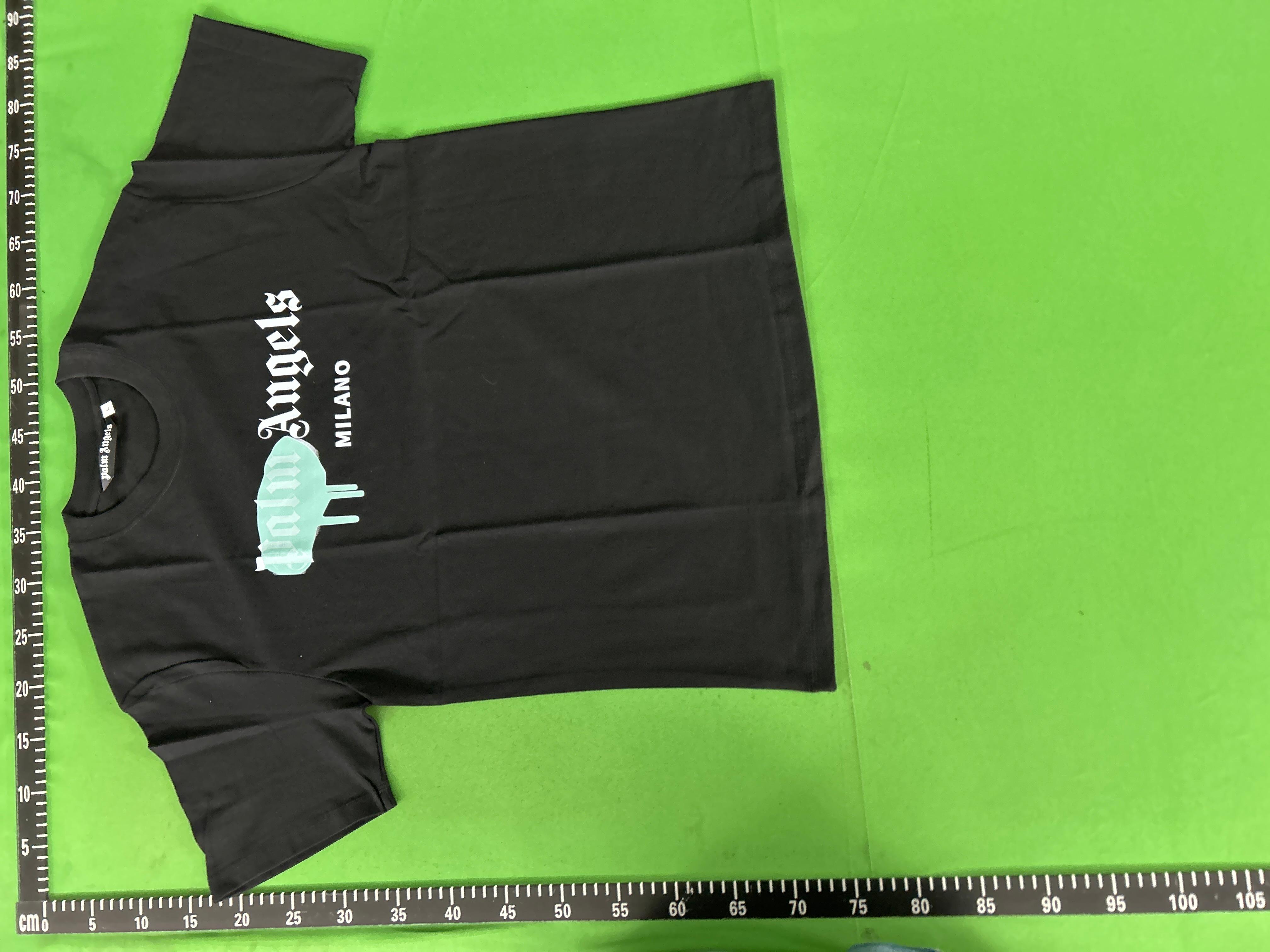 Foto QC 3 de Palm Angels Back Logo T-shirt White