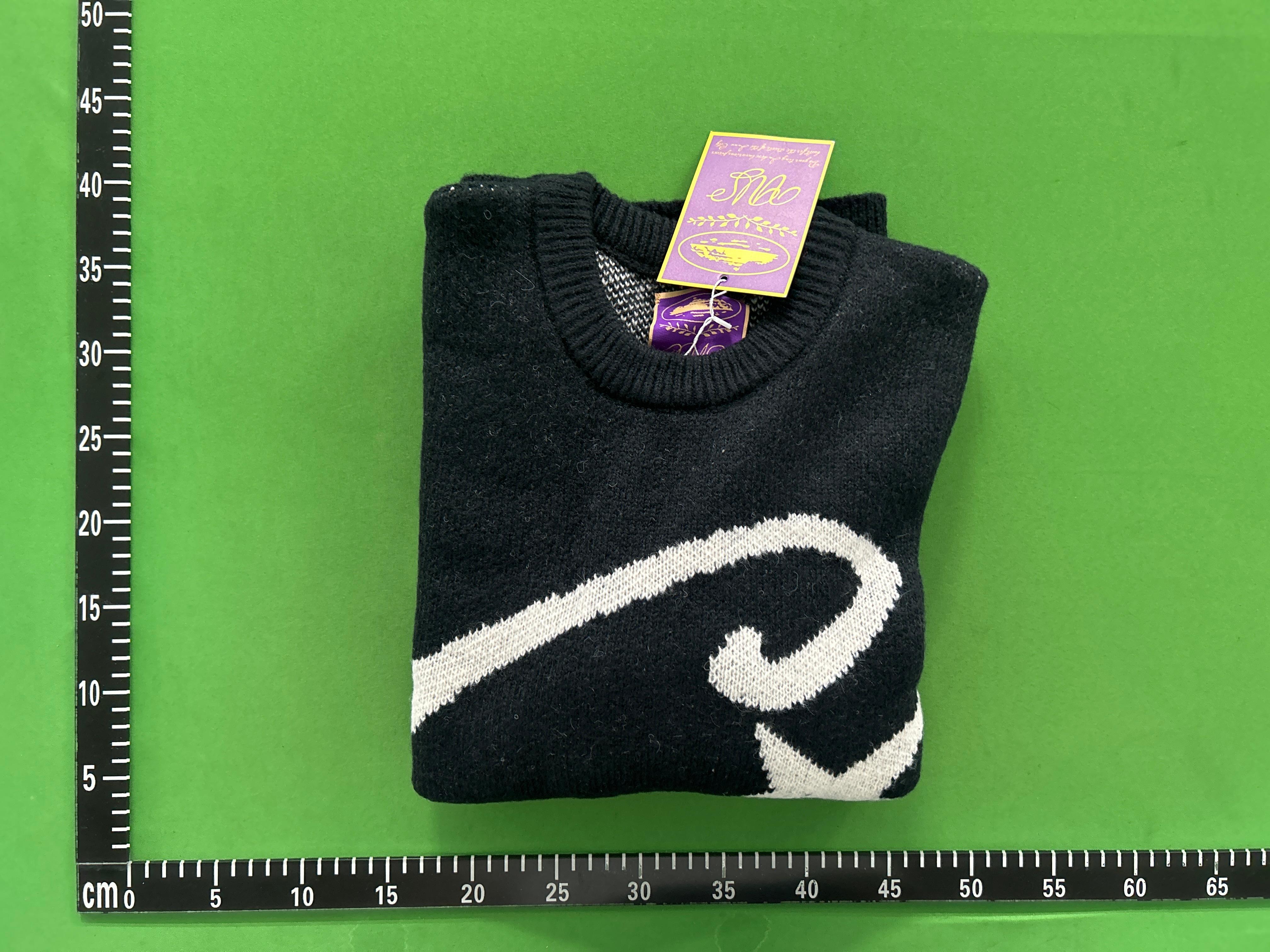 Foto QC 1 de Corteiz Alcatraz Zip Sweater Heavy Knit Hoodie Natural
