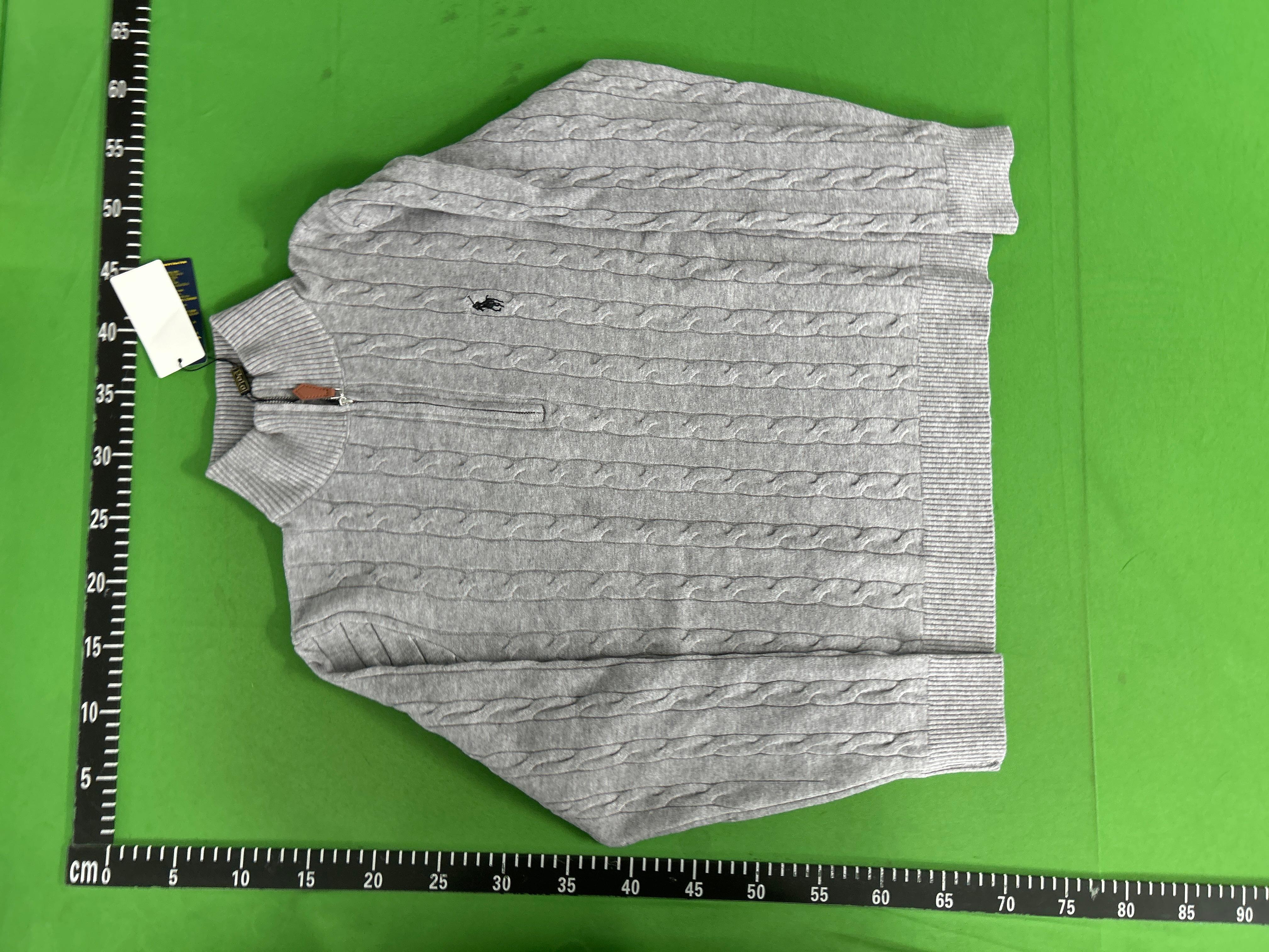 Foto QC 3 de Polo Ralph Lauren Cable Knit Crewneck Sweater Navy
