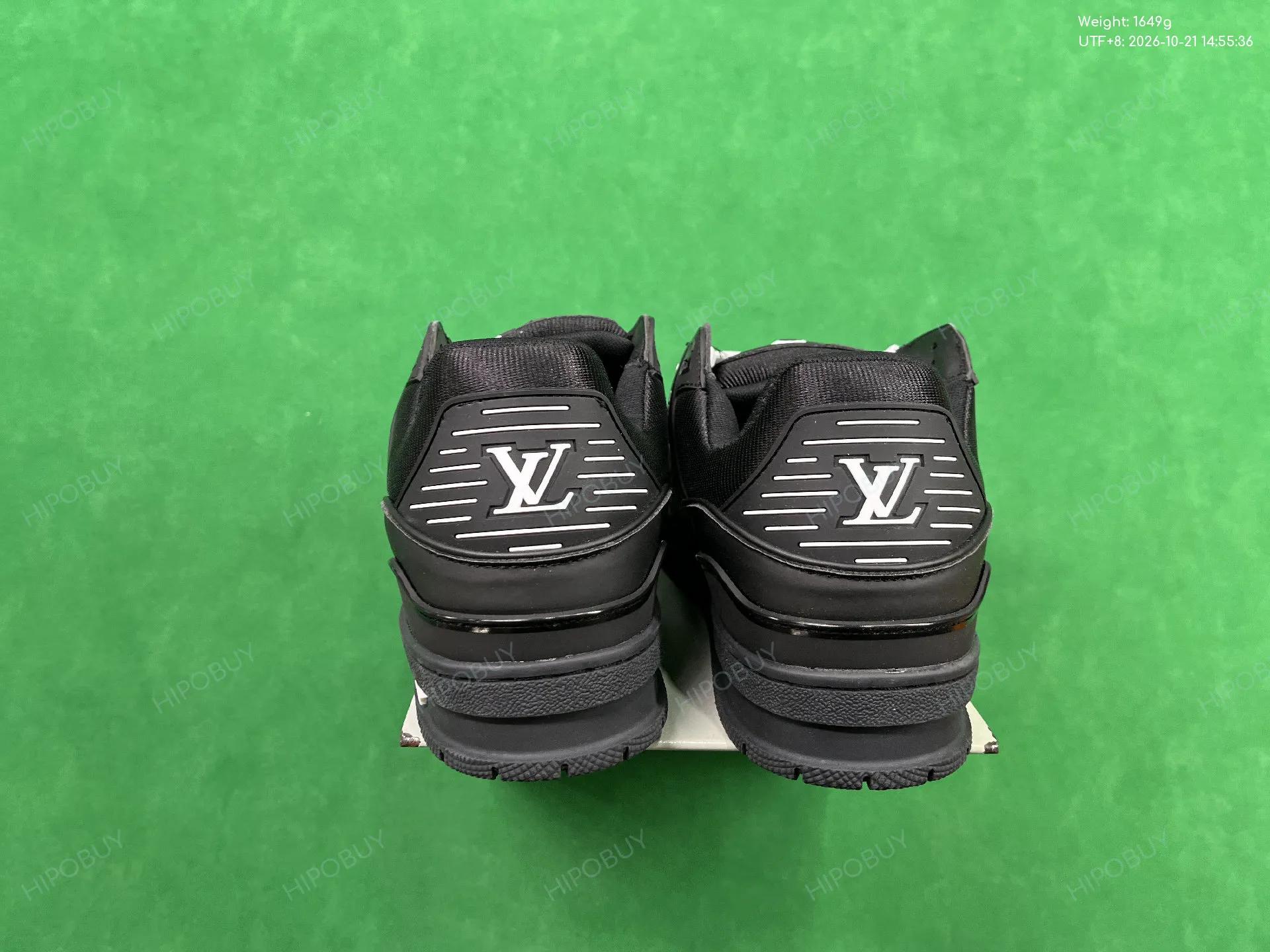 Foto QC 3 de Louis Vuitton Trainer Black White 8003