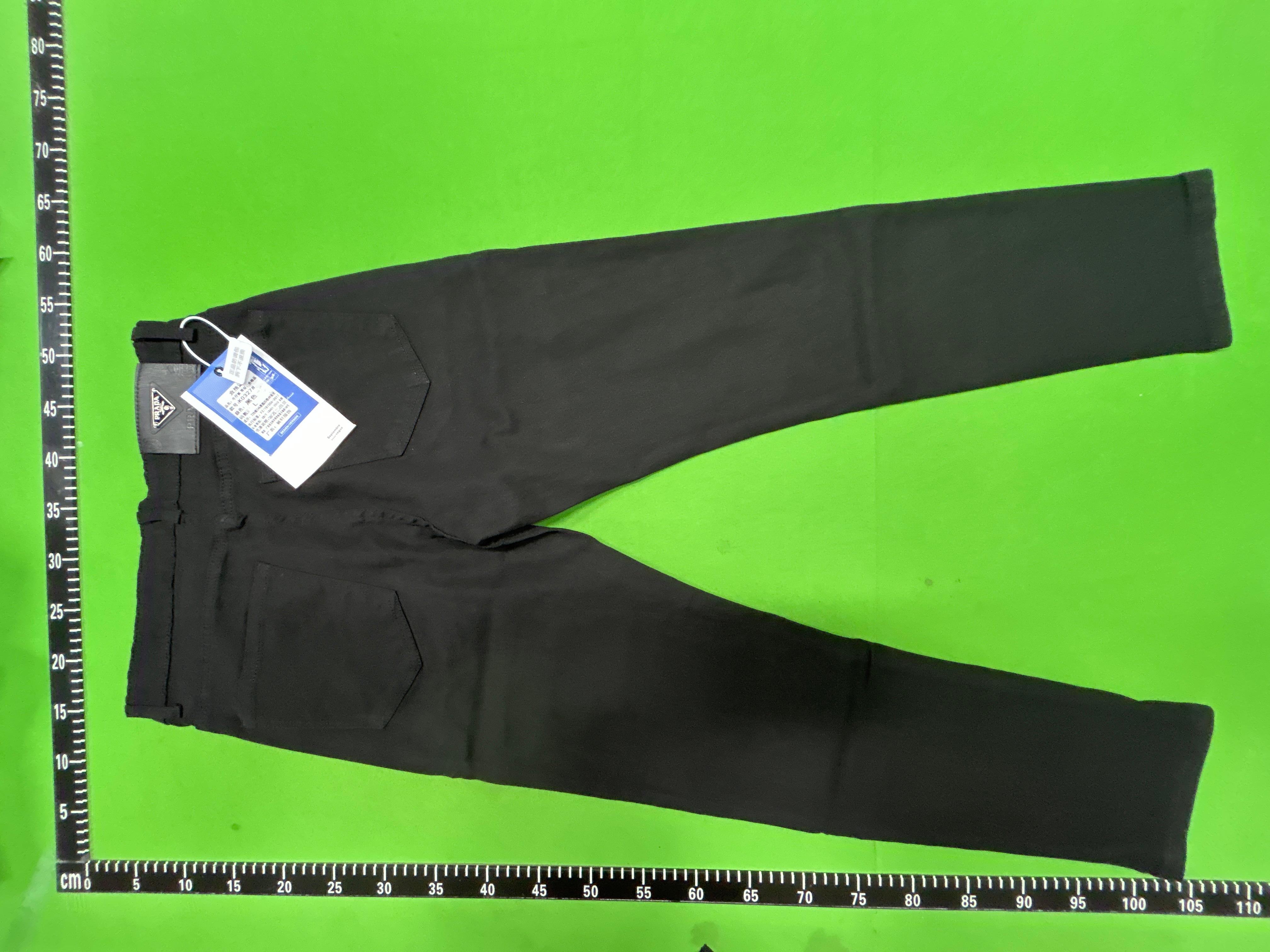Foto QC 6 de Prada Jeans Triangle Logo Slim Fit Black
