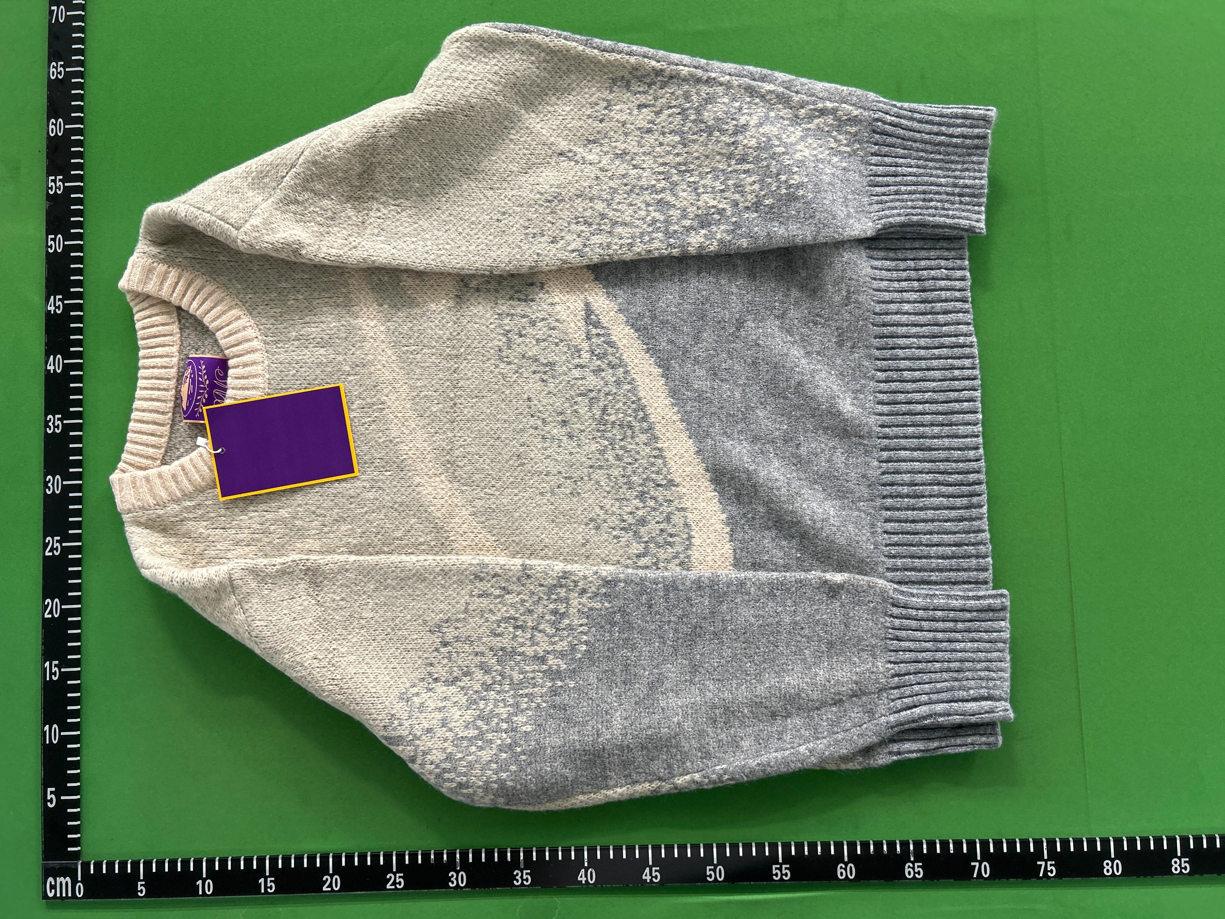 Foto QC 8 de Corteiz Alcatraz Zip Sweater Heavy Knit Hoodie Natural