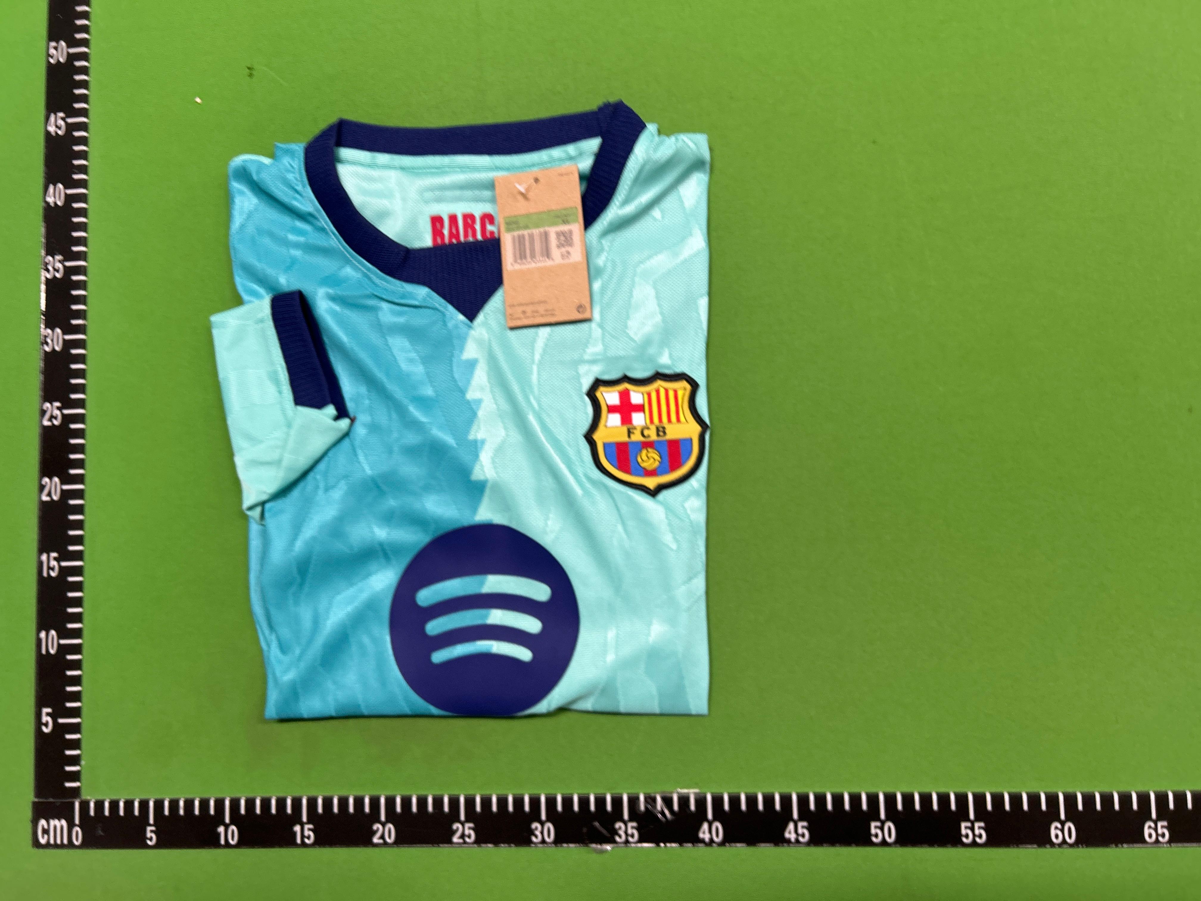 Foto QC 1 de Nike x FC Barcelona 2026/27 Third Player Version Long-Sleeve Jersey Green Frost