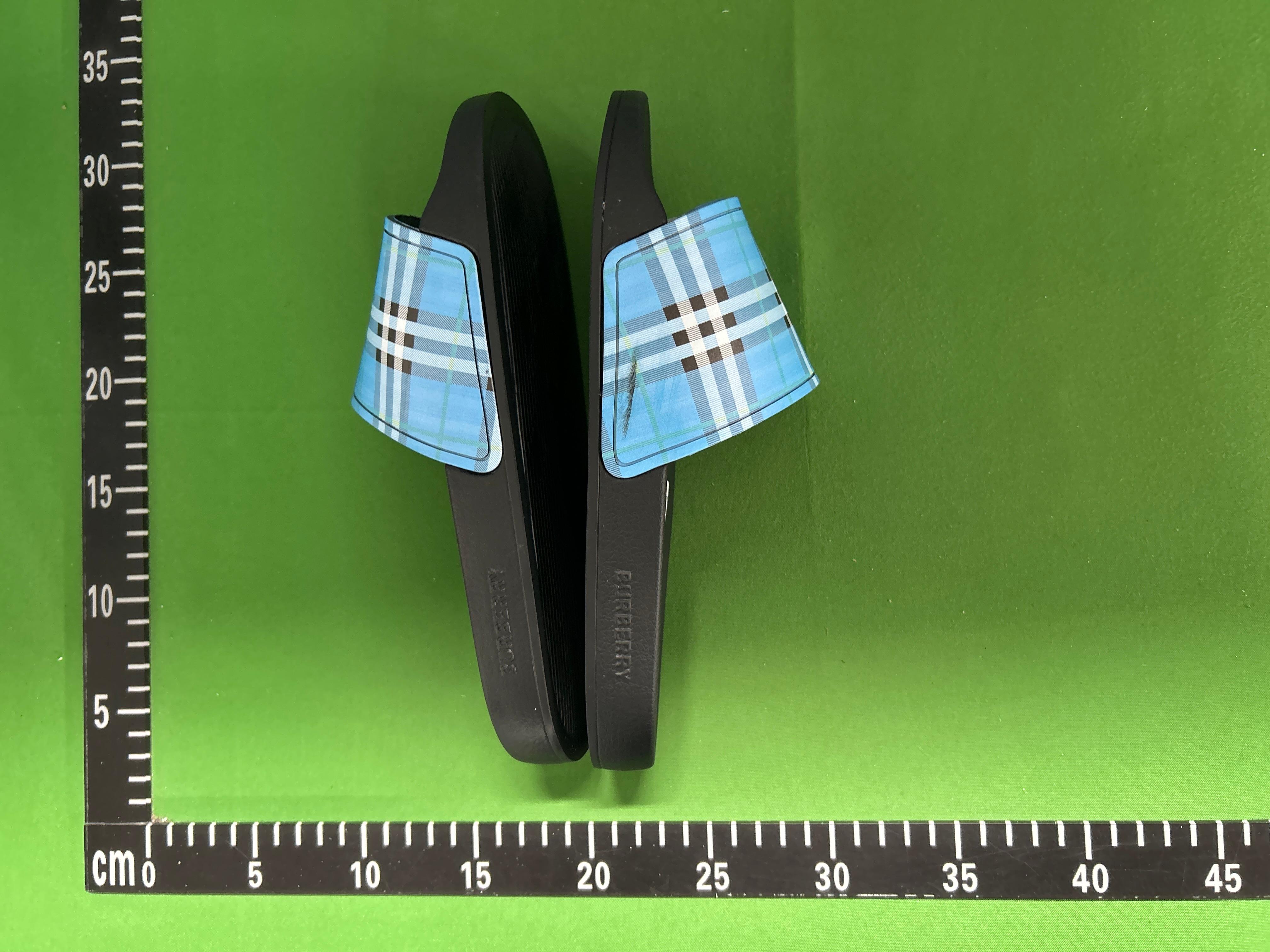 Foto QC 5 de Burberry Check Slide Rubber Archive Beige