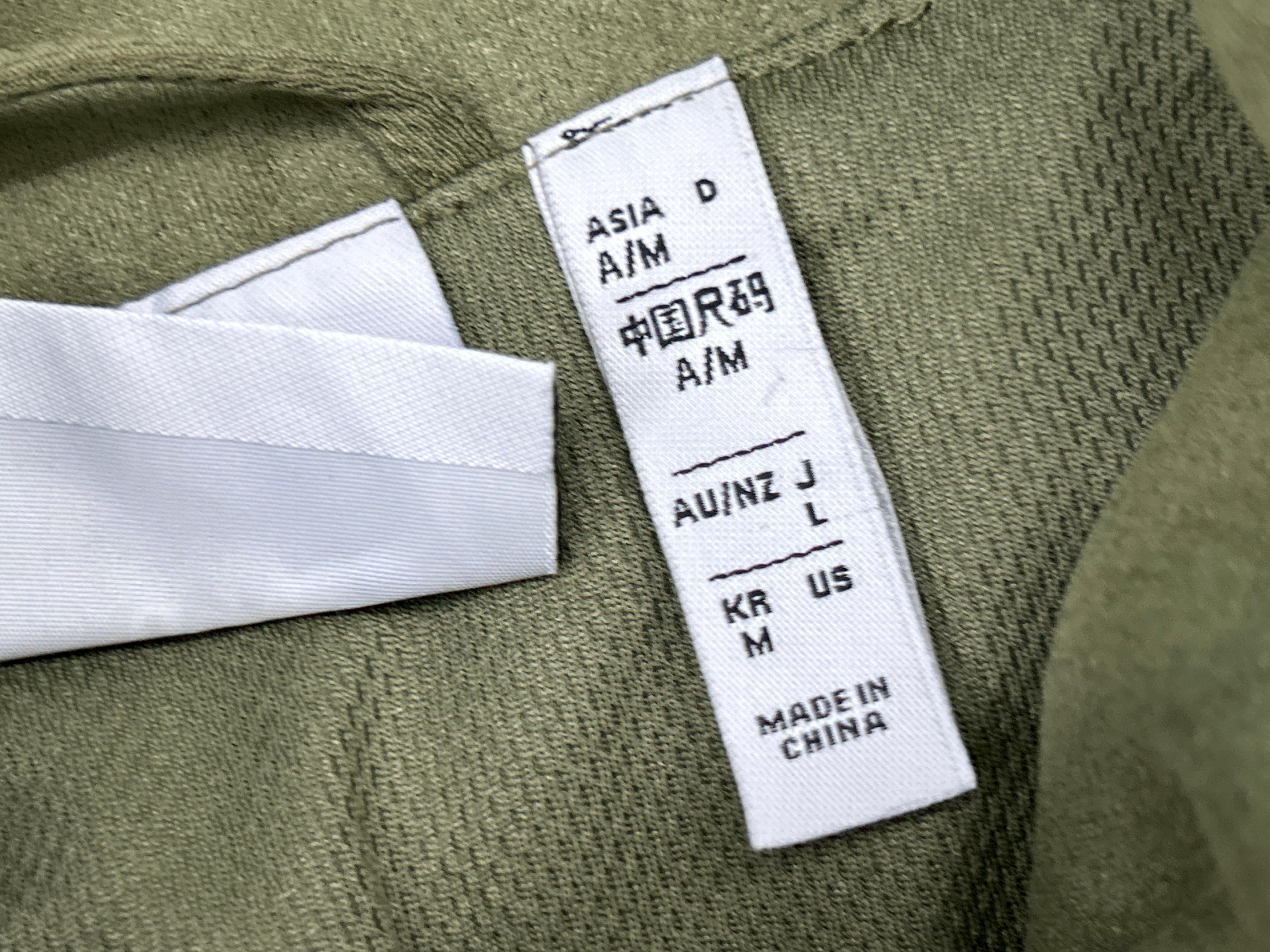 Foto QC 6 de Generic Neo-Chinese Suede Striped Stand Collar Frog Button Jacket Green